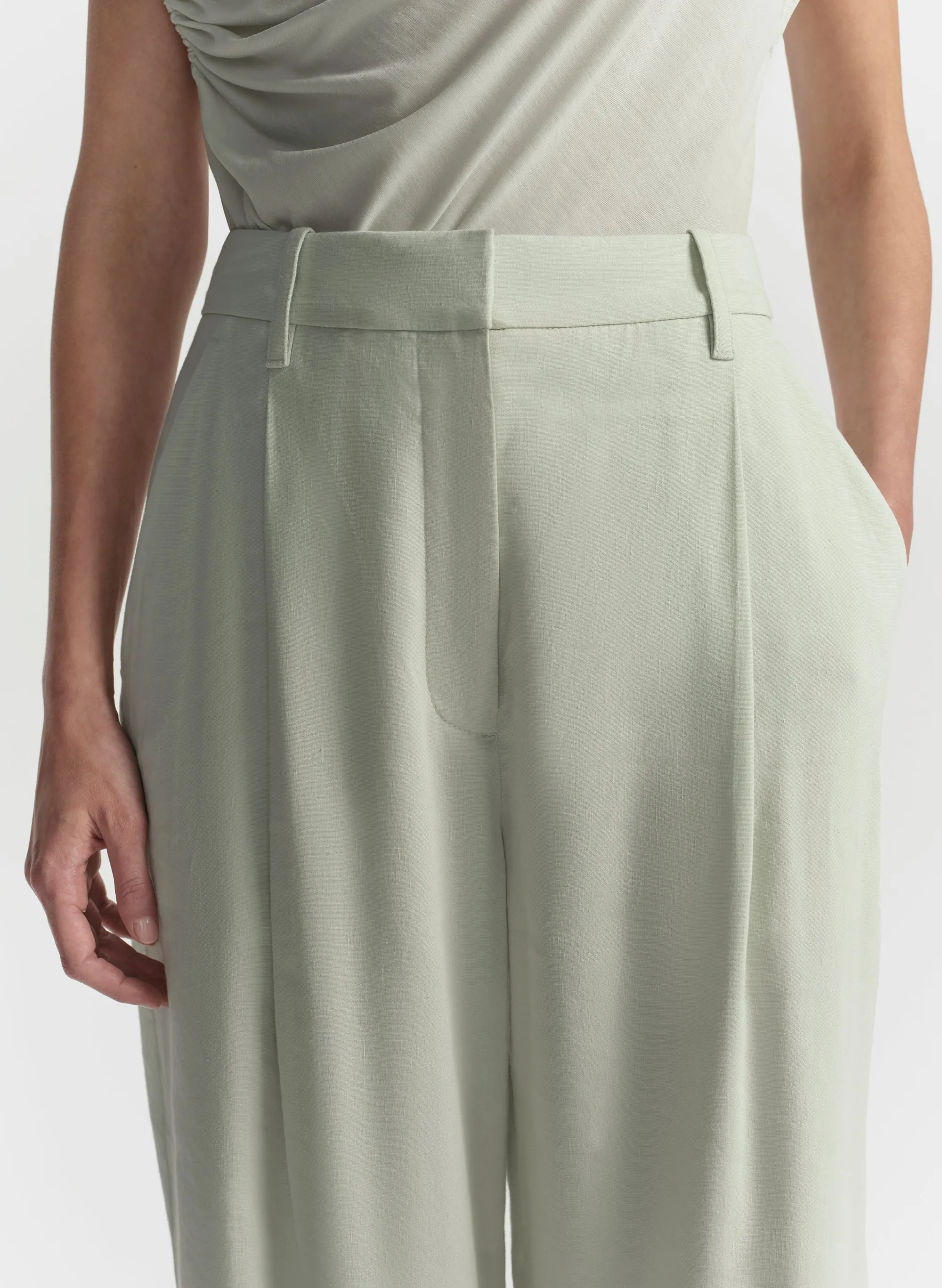 Winston Linen Pant sold by A.L.C. product image thumbnail 2