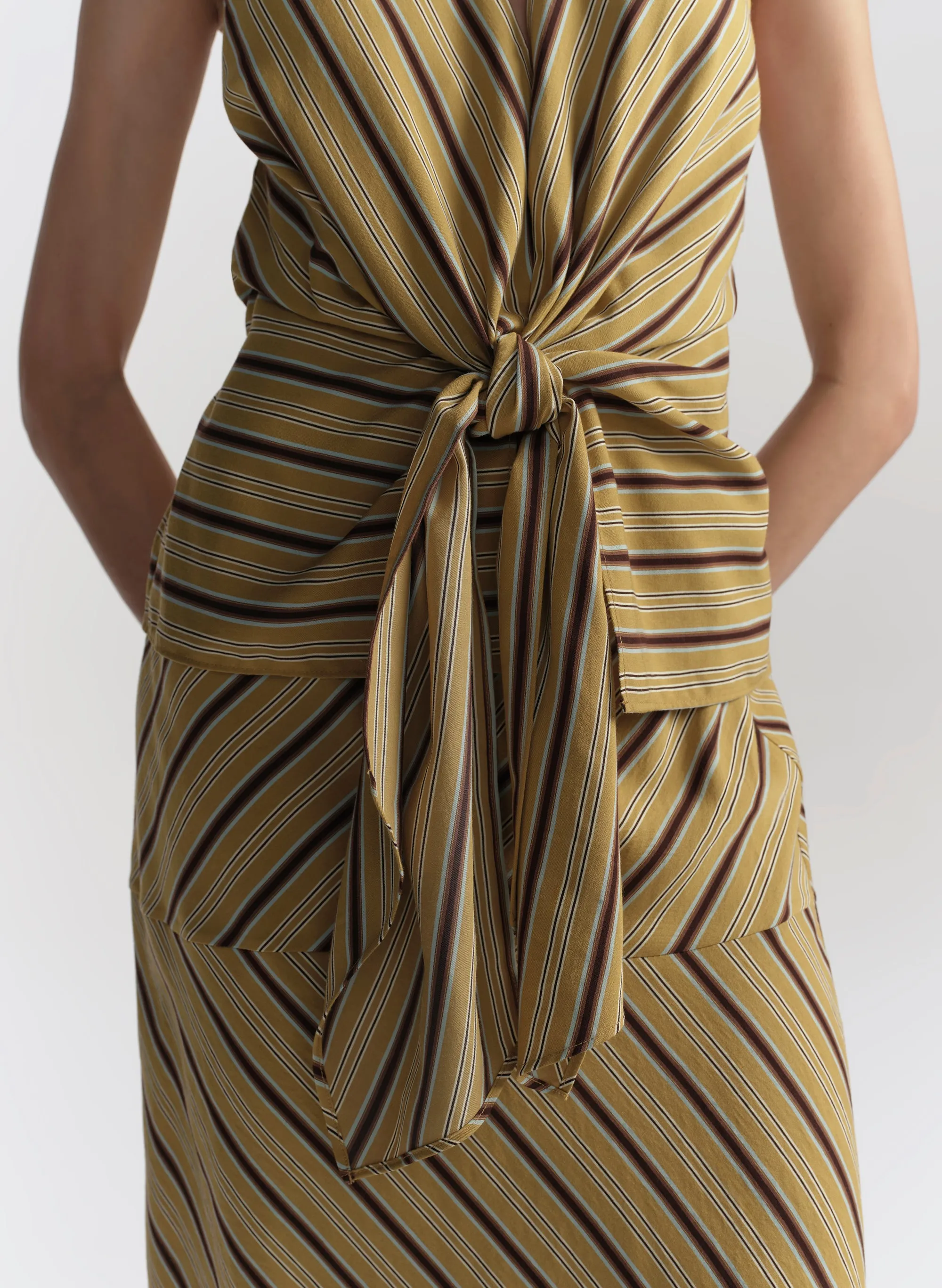 Elle Tie Front Striped Top sold by A.L.C. product image thumbnail 2