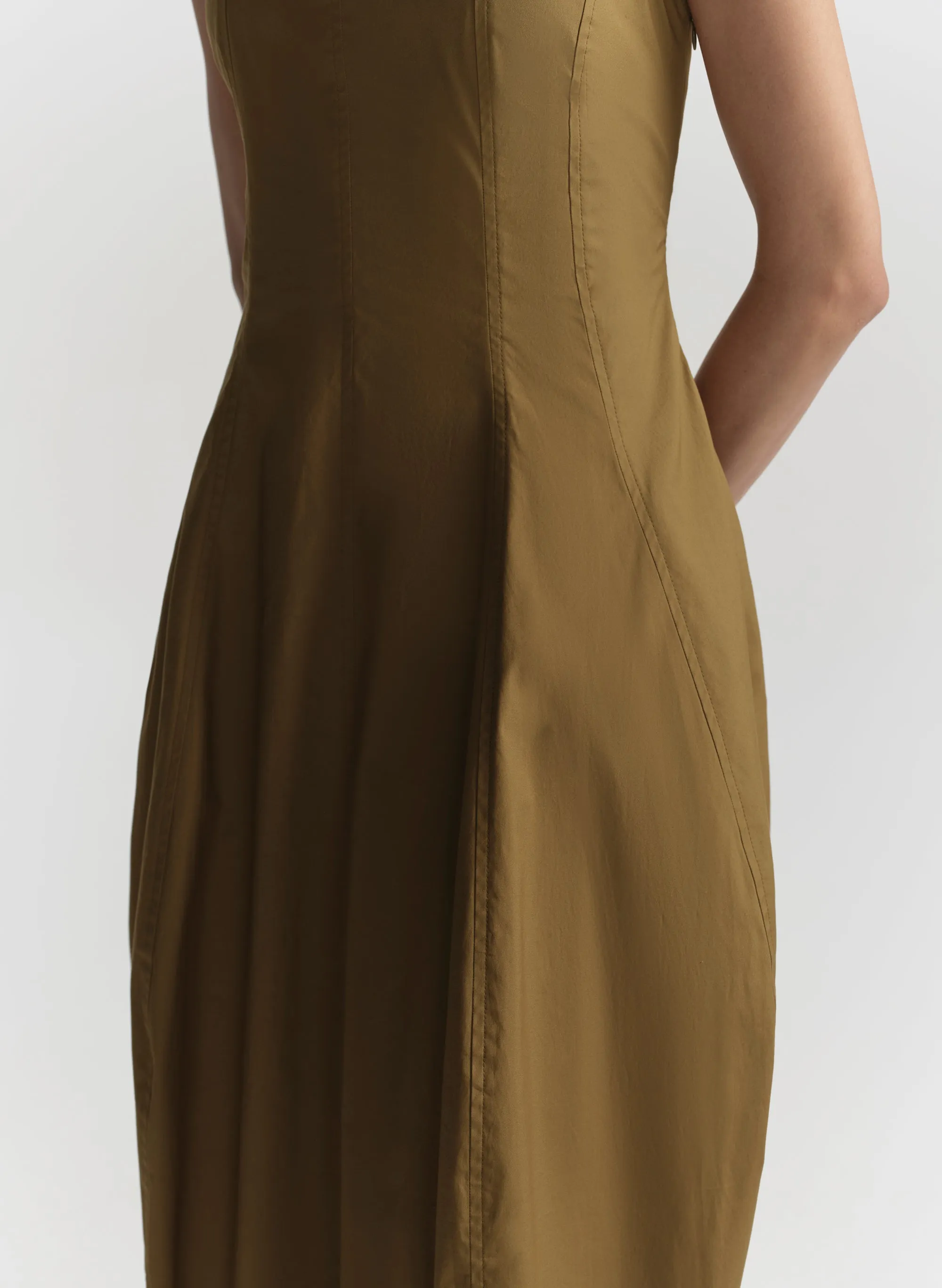 Veda Stretch Cotton Midi Dress sold by A.L.C. product image thumbnail 2
