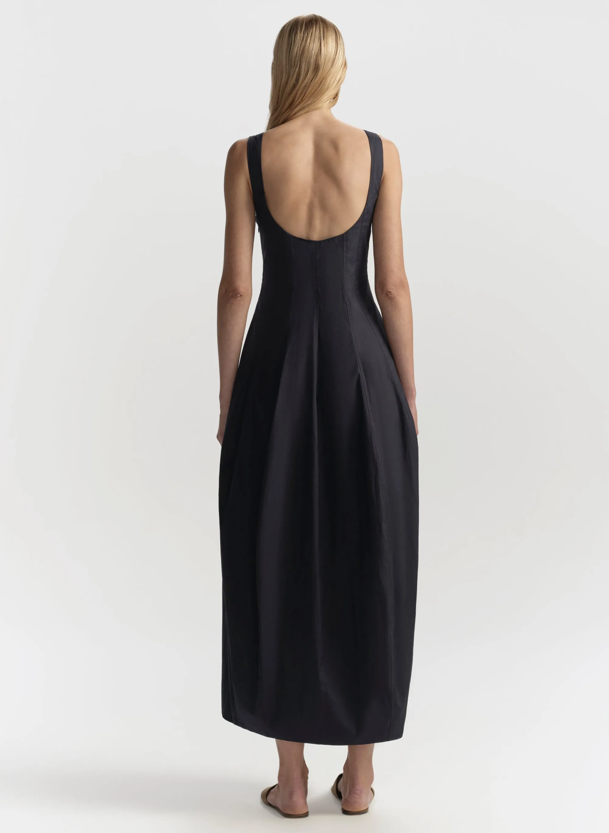 Veda Stretch Cotton Midi Dress sold by A.L.C. product image thumbnail 5