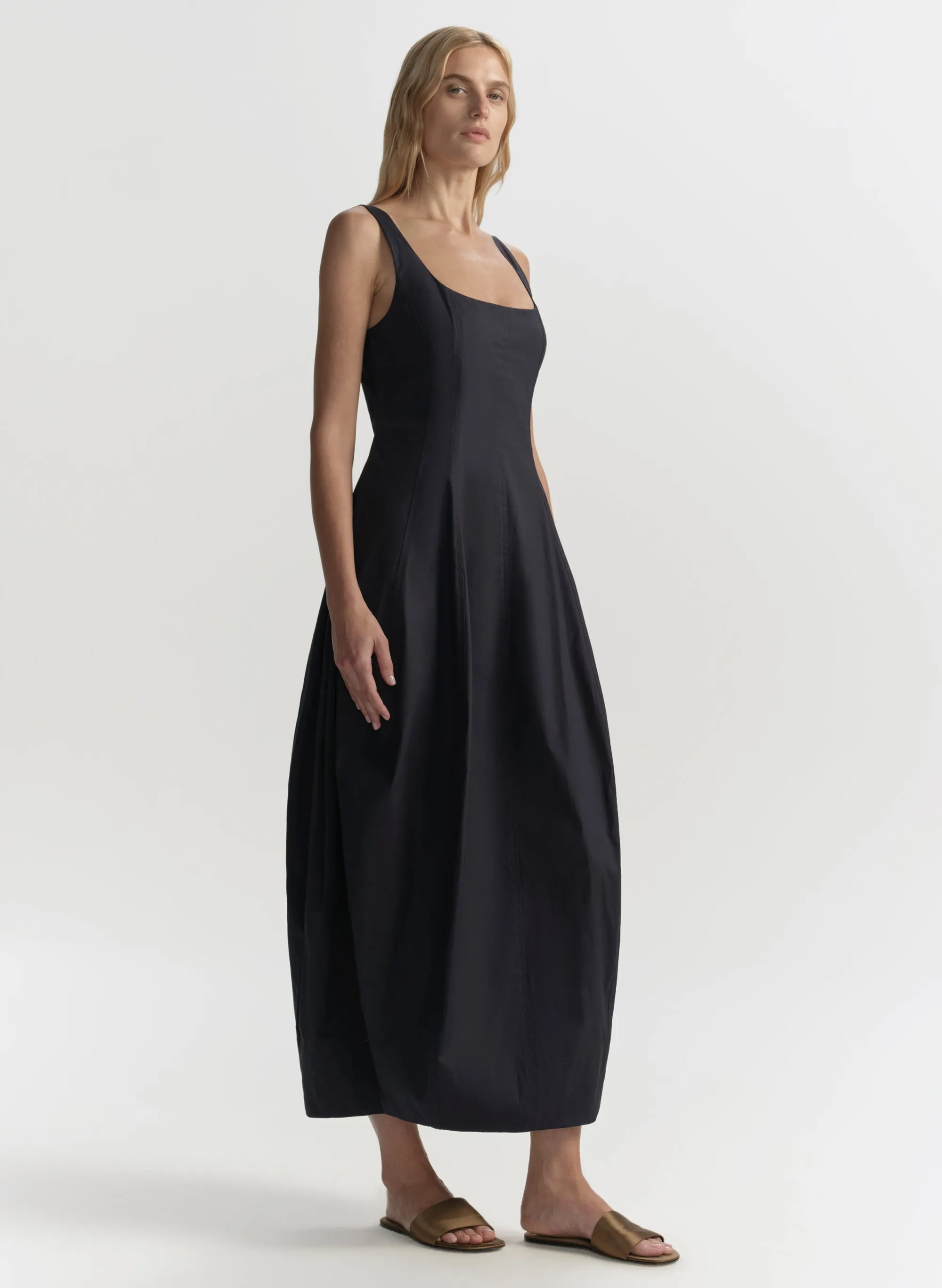 Veda Stretch Cotton Midi Dress sold by A.L.C. product image thumbnail 3