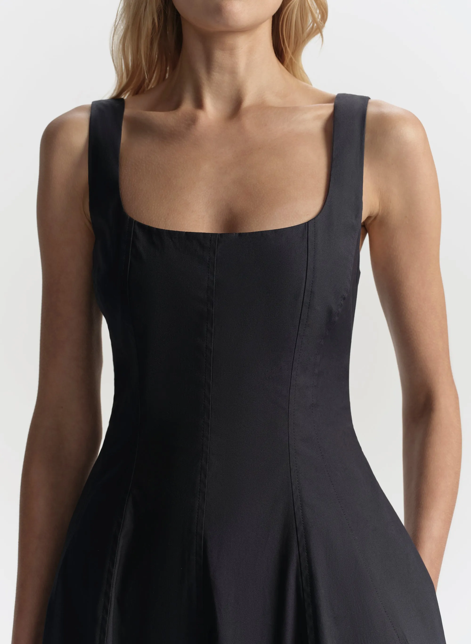 Veda Stretch Cotton Midi Dress sold by A.L.C. product image thumbnail 2