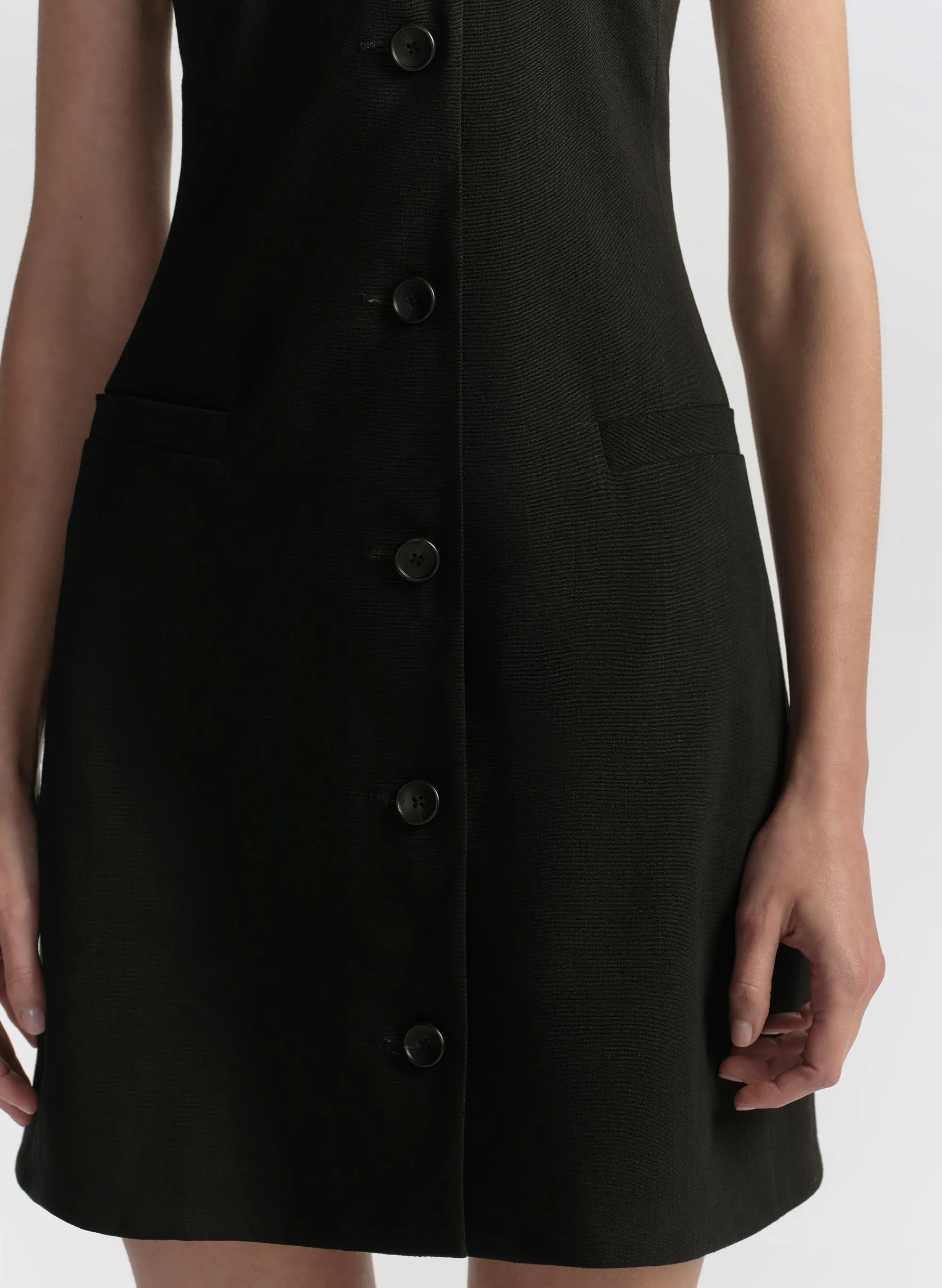 Suri Linen Mini Dress sold by A.L.C. product image thumbnail 2