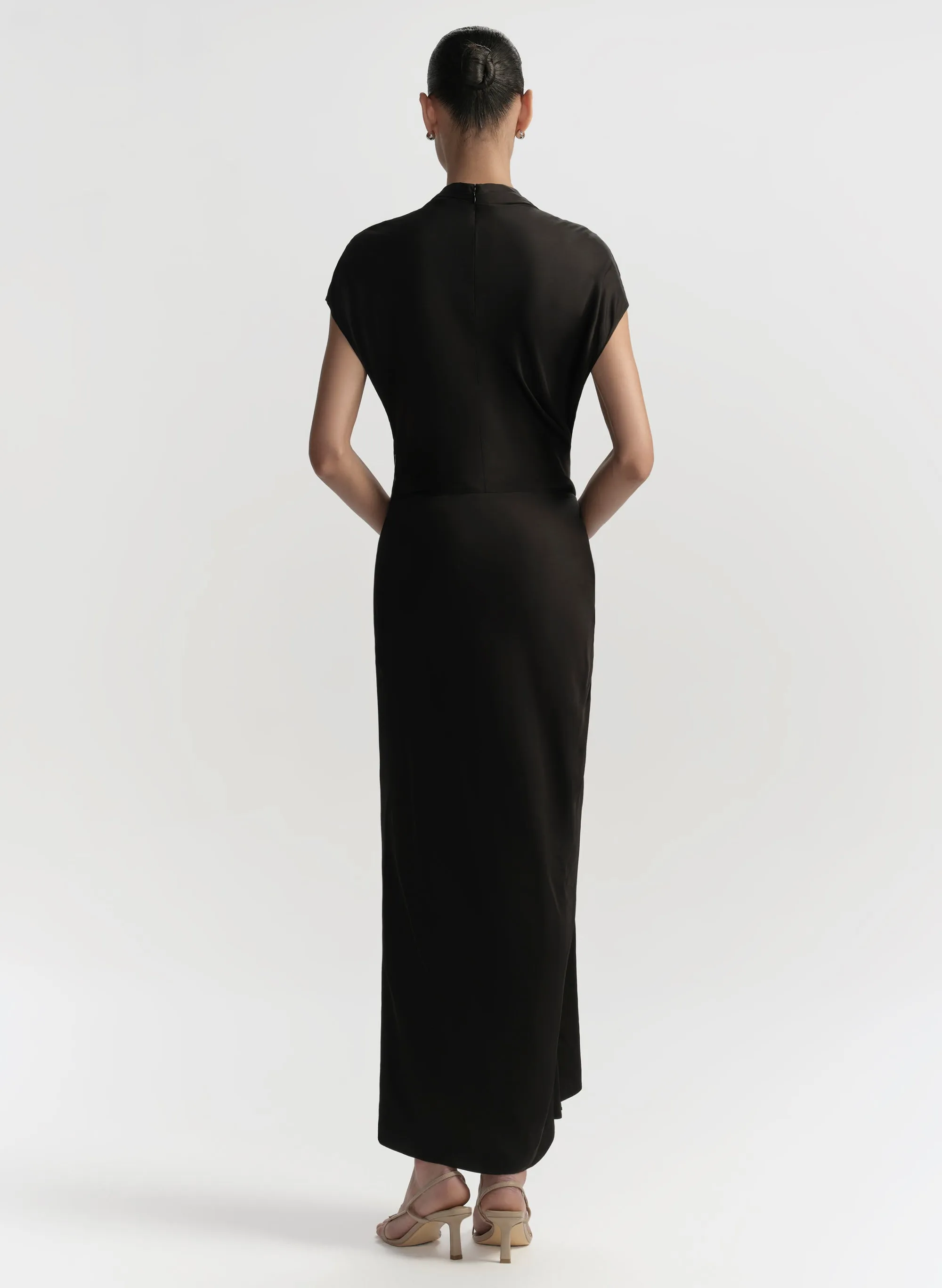 Alma Satin Midi Dress sold by A.L.C. product image thumbnail 5