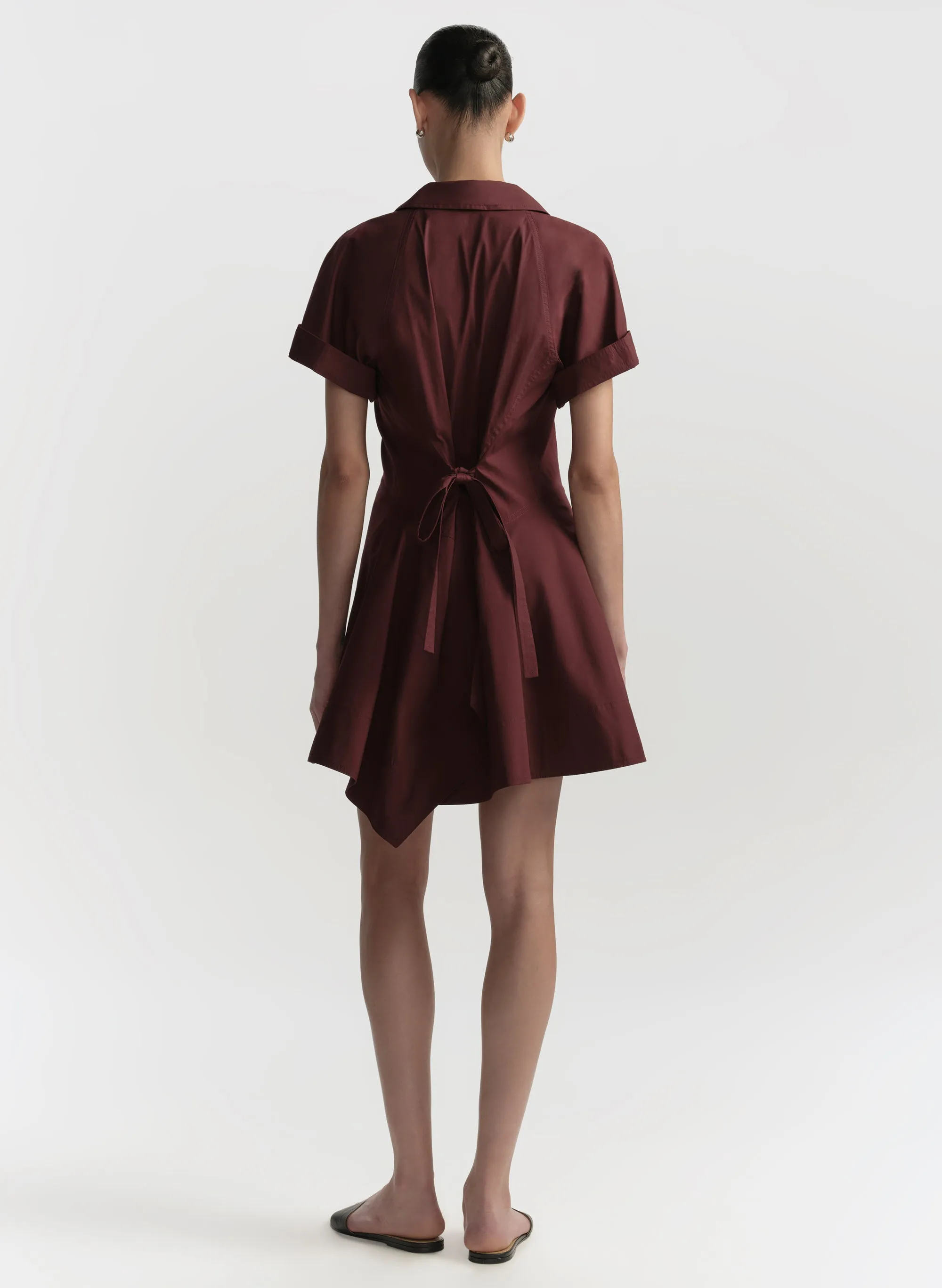 Julie Cotton Mini Shirtdress sold by A.L.C. product image thumbnail 5