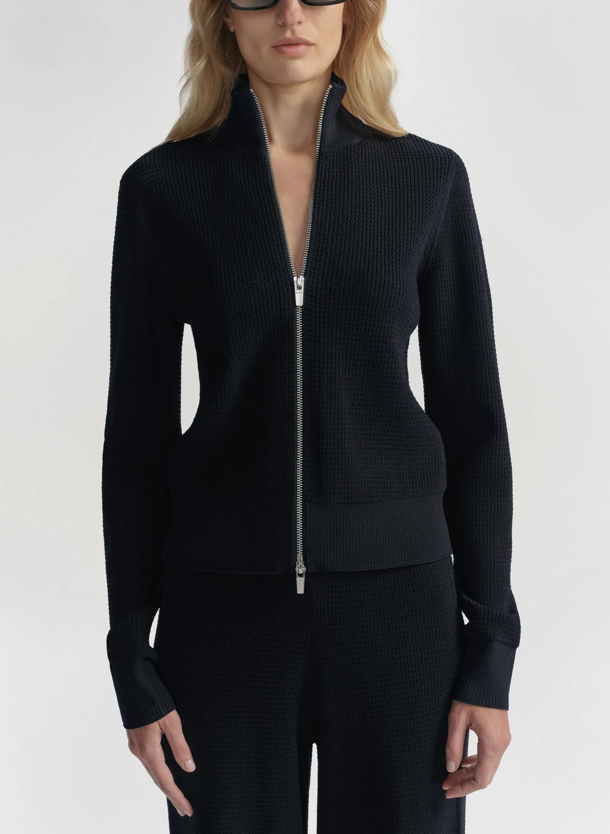 Jax Knit Pointelle Cardigan sold by A.L.C. product image thumbnail 2