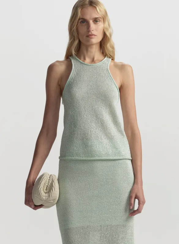 Nelly Open Knit Tank made by A.L.C.