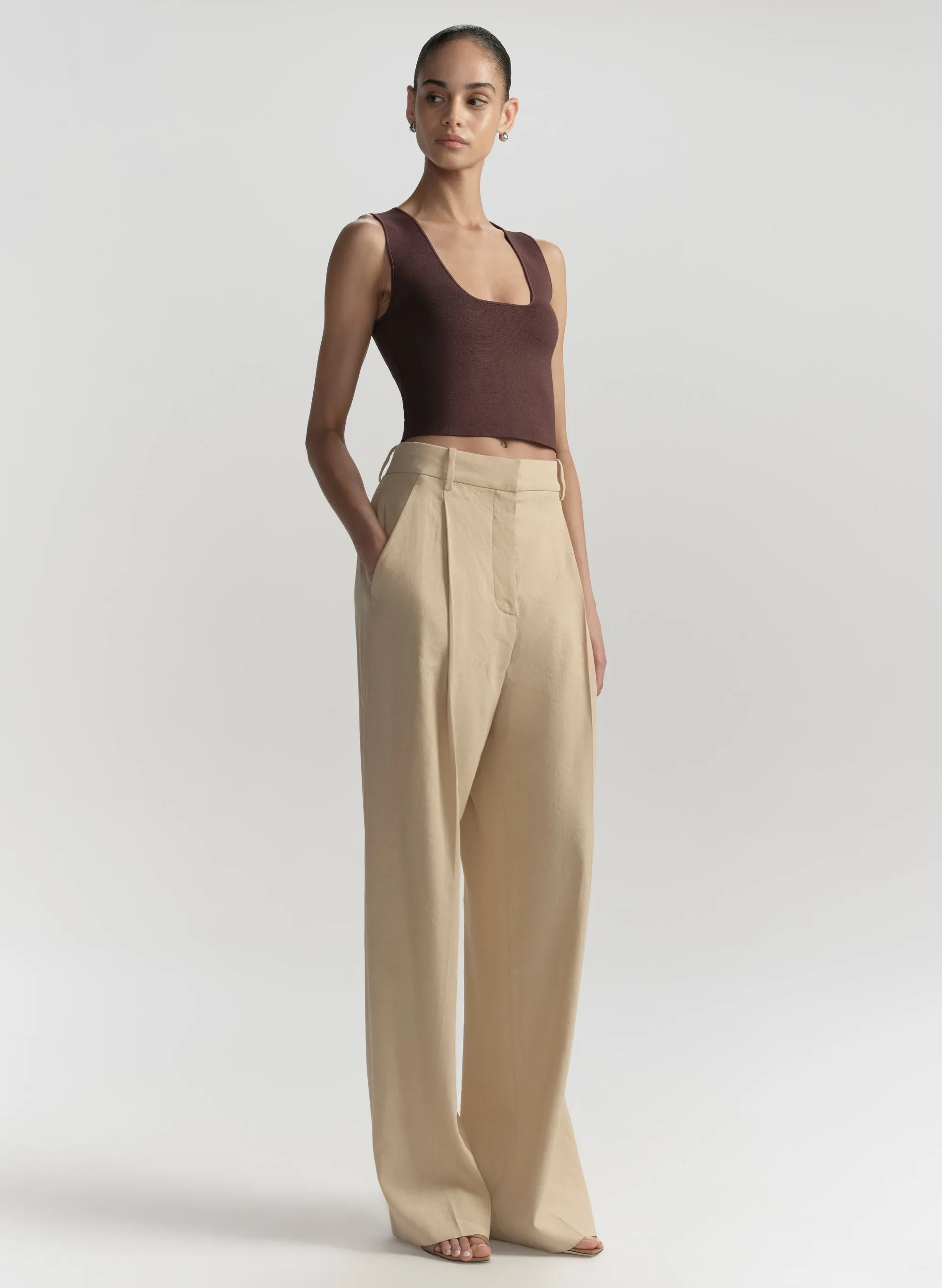 Sera Compact Knit Top sold by A.L.C. product image thumbnail 3