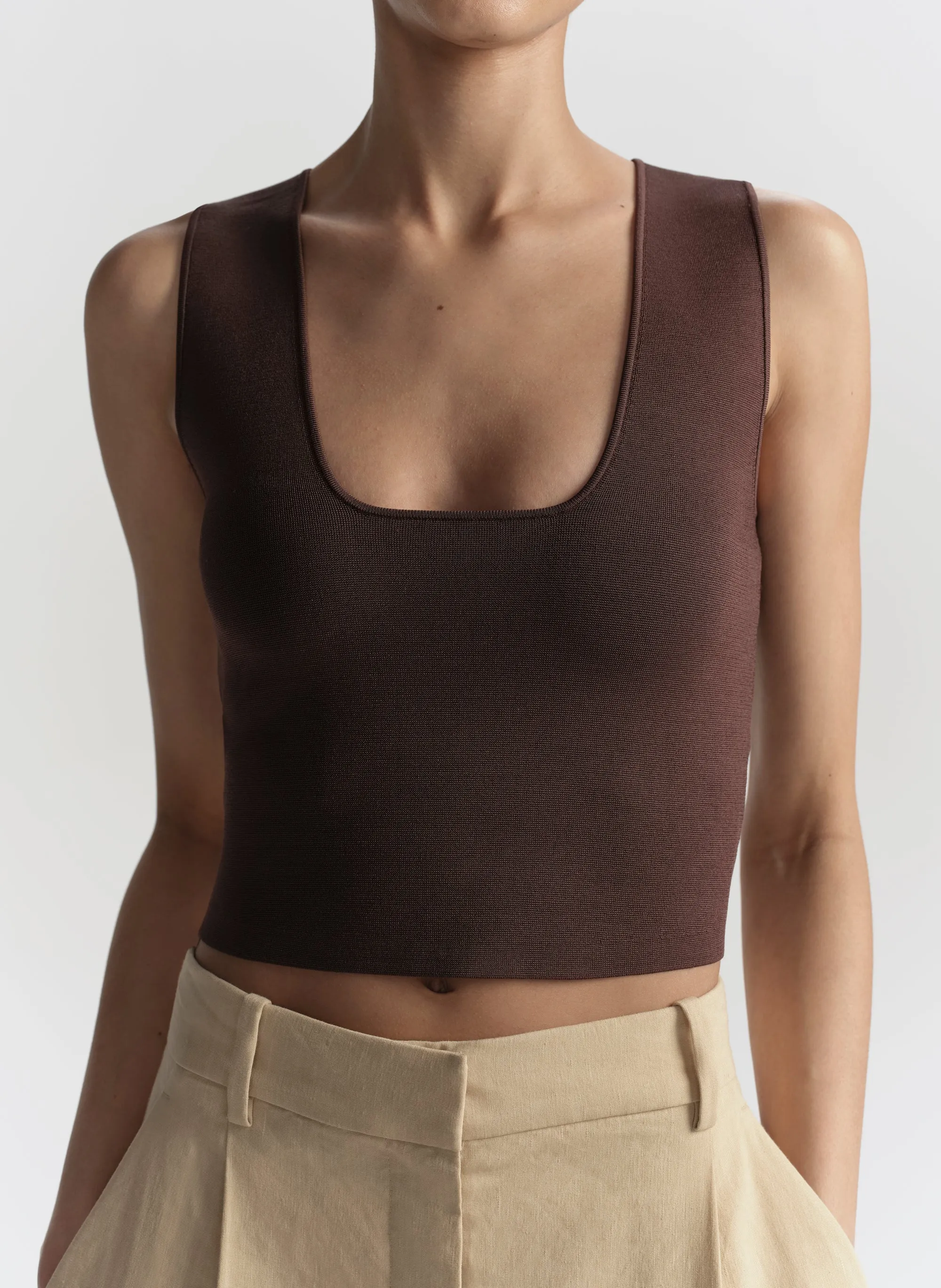 Sera Compact Knit Top sold by A.L.C. product image thumbnail 2