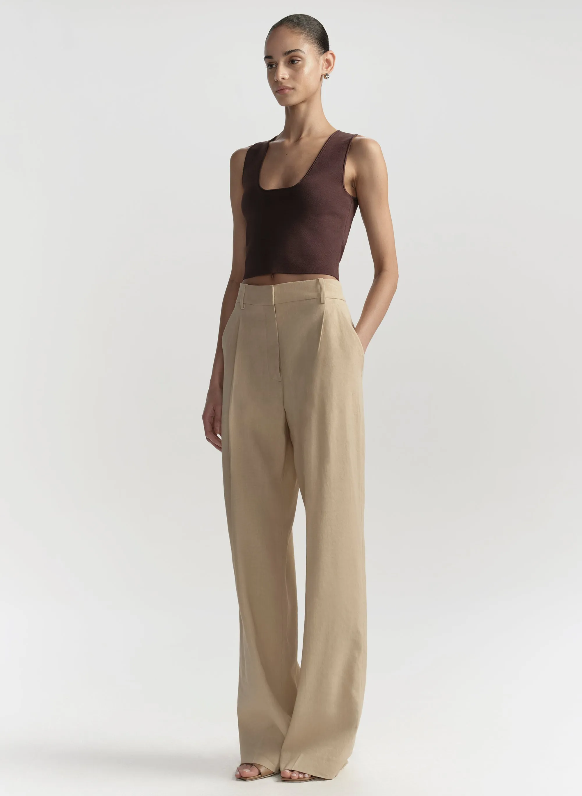 Sera Compact Knit Top sold by A.L.C. product image thumbnail 4