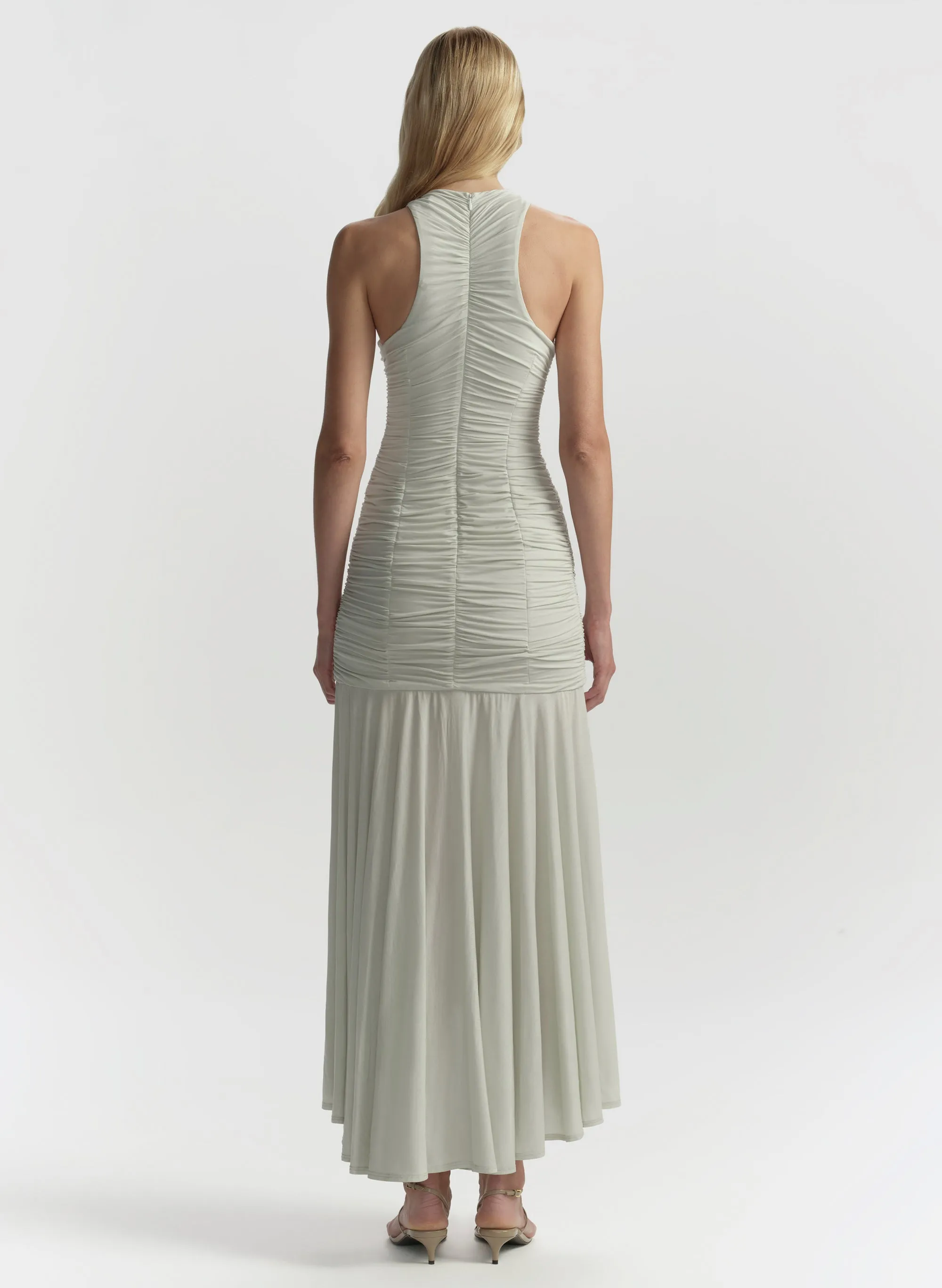 Ayla Ruched Knit Midi Dress sold by A.L.C. product image thumbnail 5