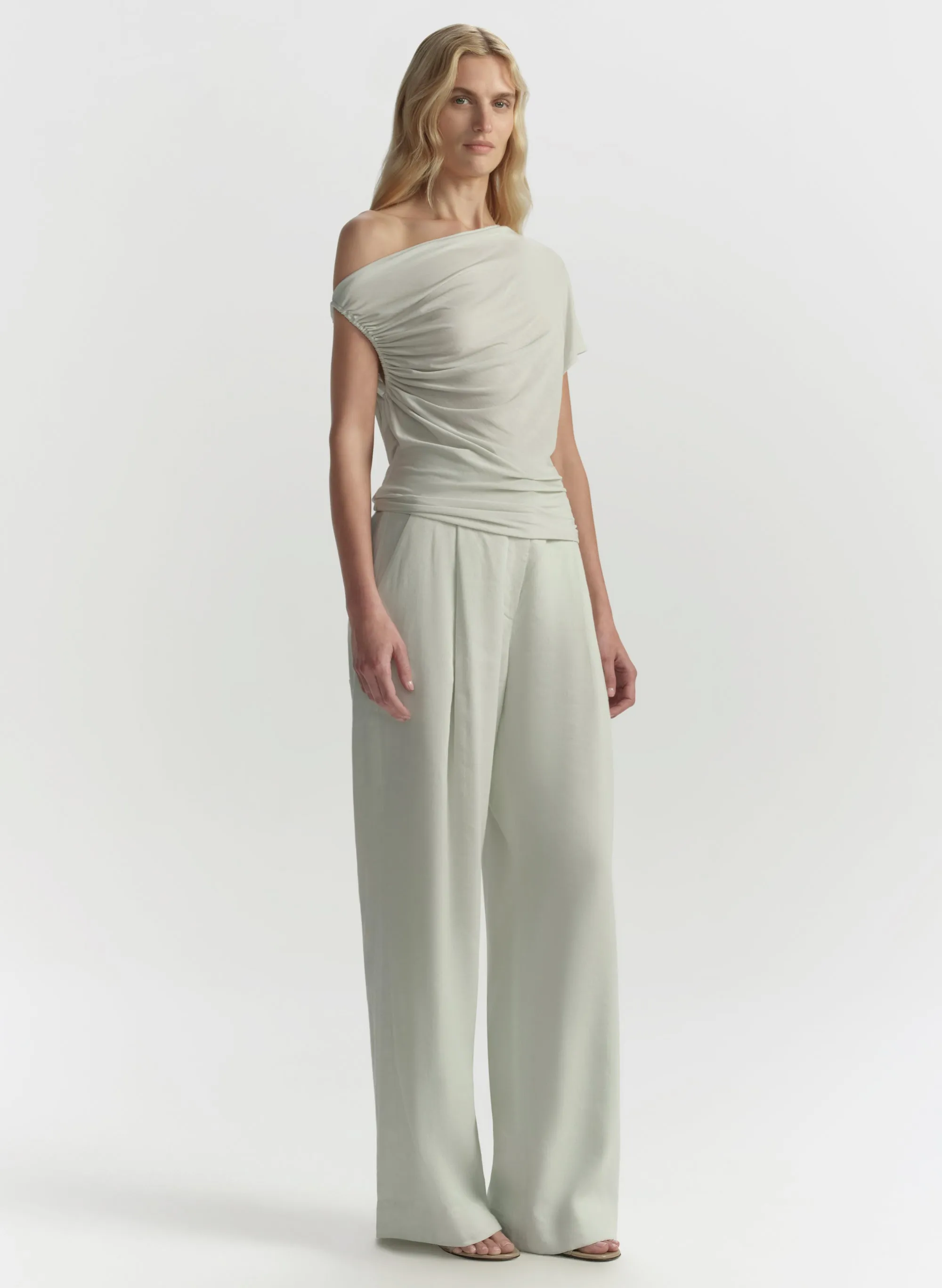 Halle One Shoulder Tee sold by A.L.C. product image thumbnail 3