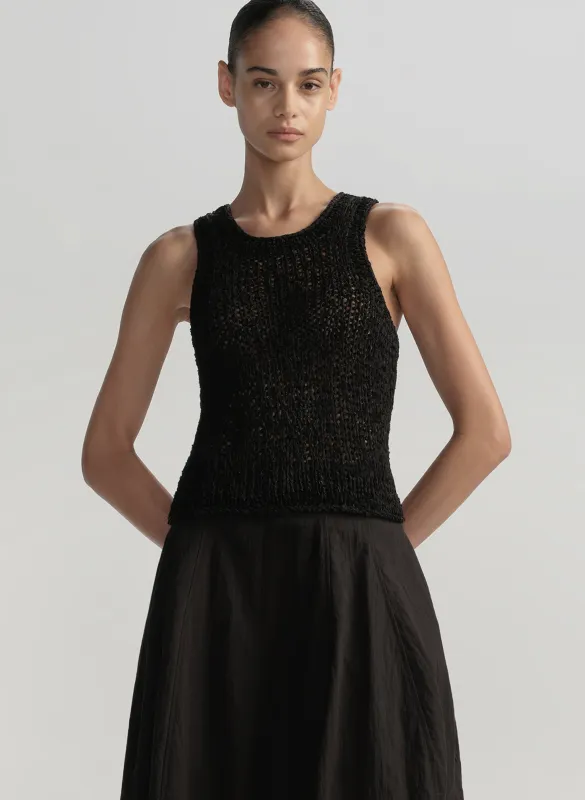 Nelly Open Knit Tank made by A.L.C.