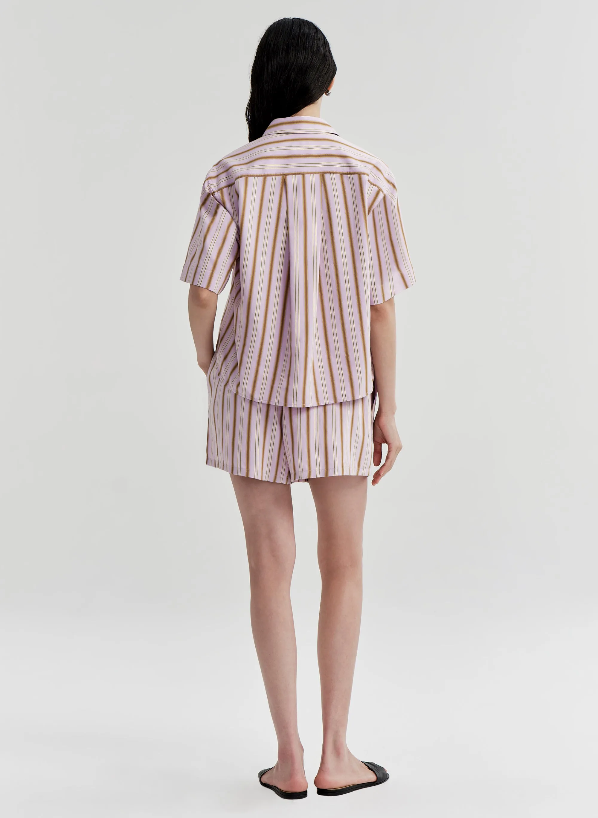 Mel Short Sleeve Striped Top sold by A.L.C. product image thumbnail 5