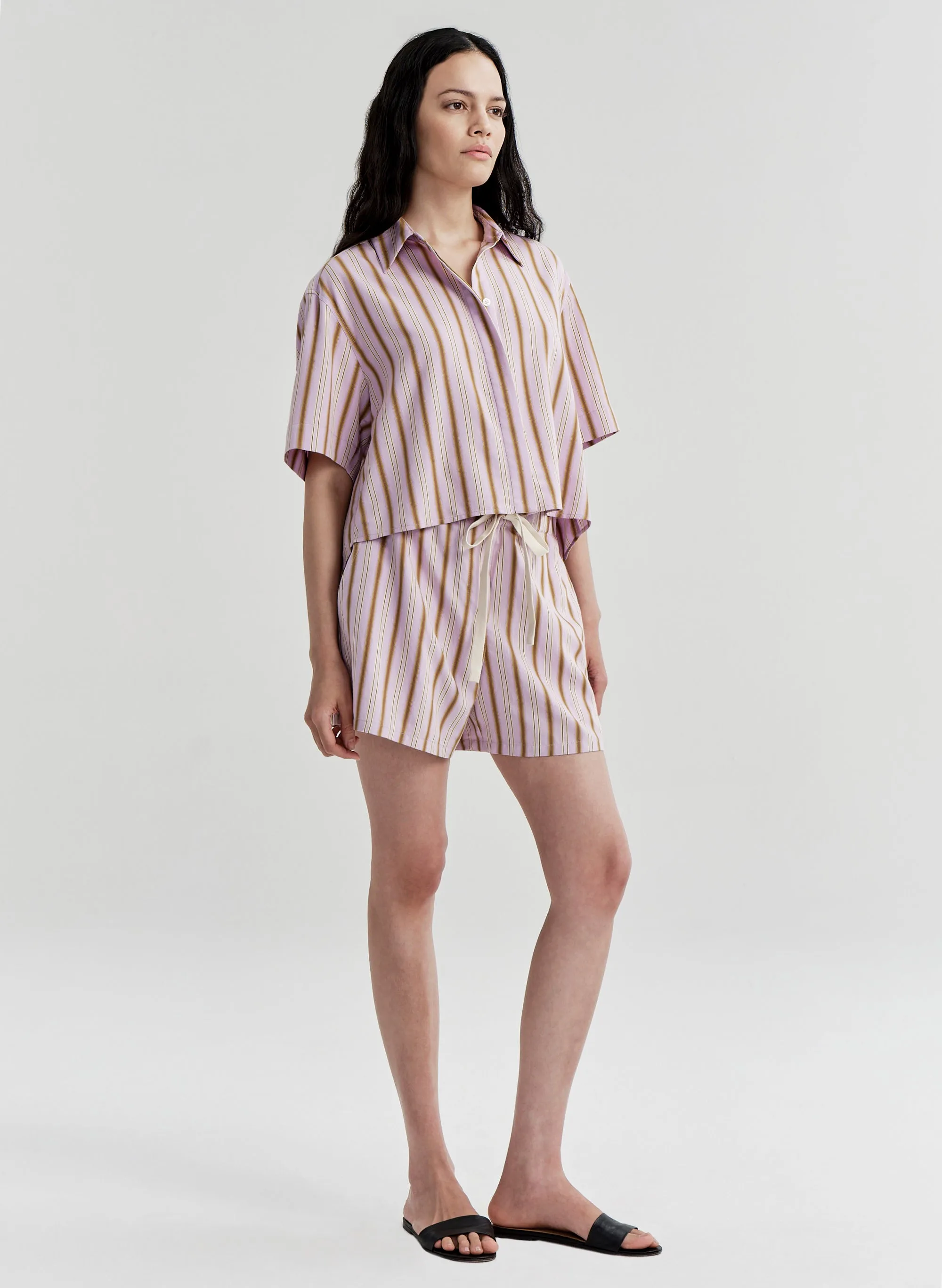Mel Short Sleeve Striped Top sold by A.L.C. product image thumbnail 3