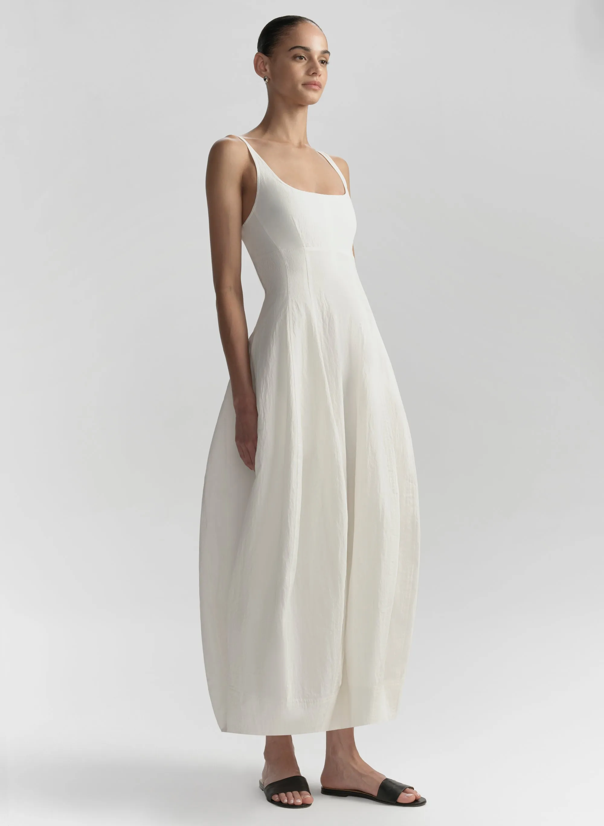 Nina Cotton Nylon Midi Dress sold by A.L.C. product image thumbnail 3