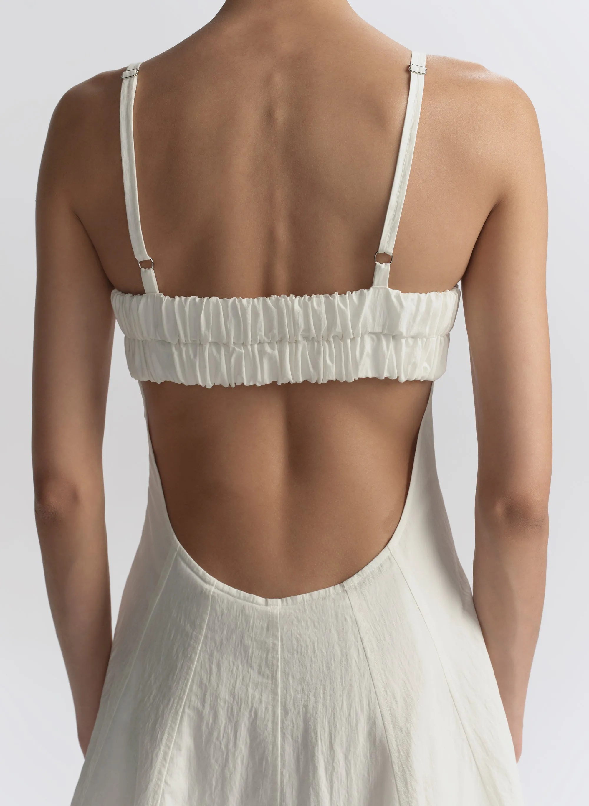 Nina Cotton Nylon Midi Dress sold by A.L.C. product image thumbnail 2