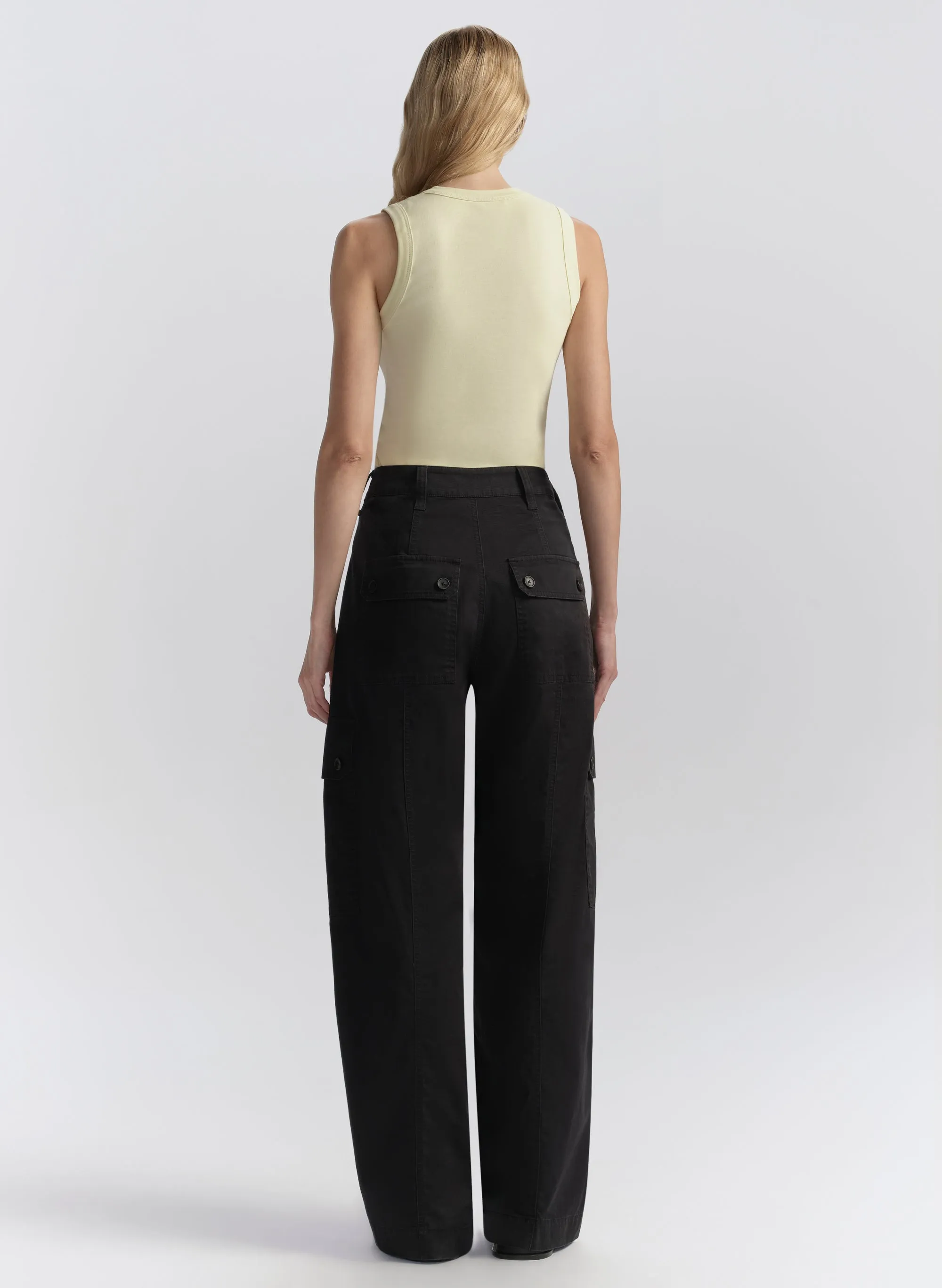 Hadley Cotton Rib Tank sold by A.L.C. product image thumbnail 5