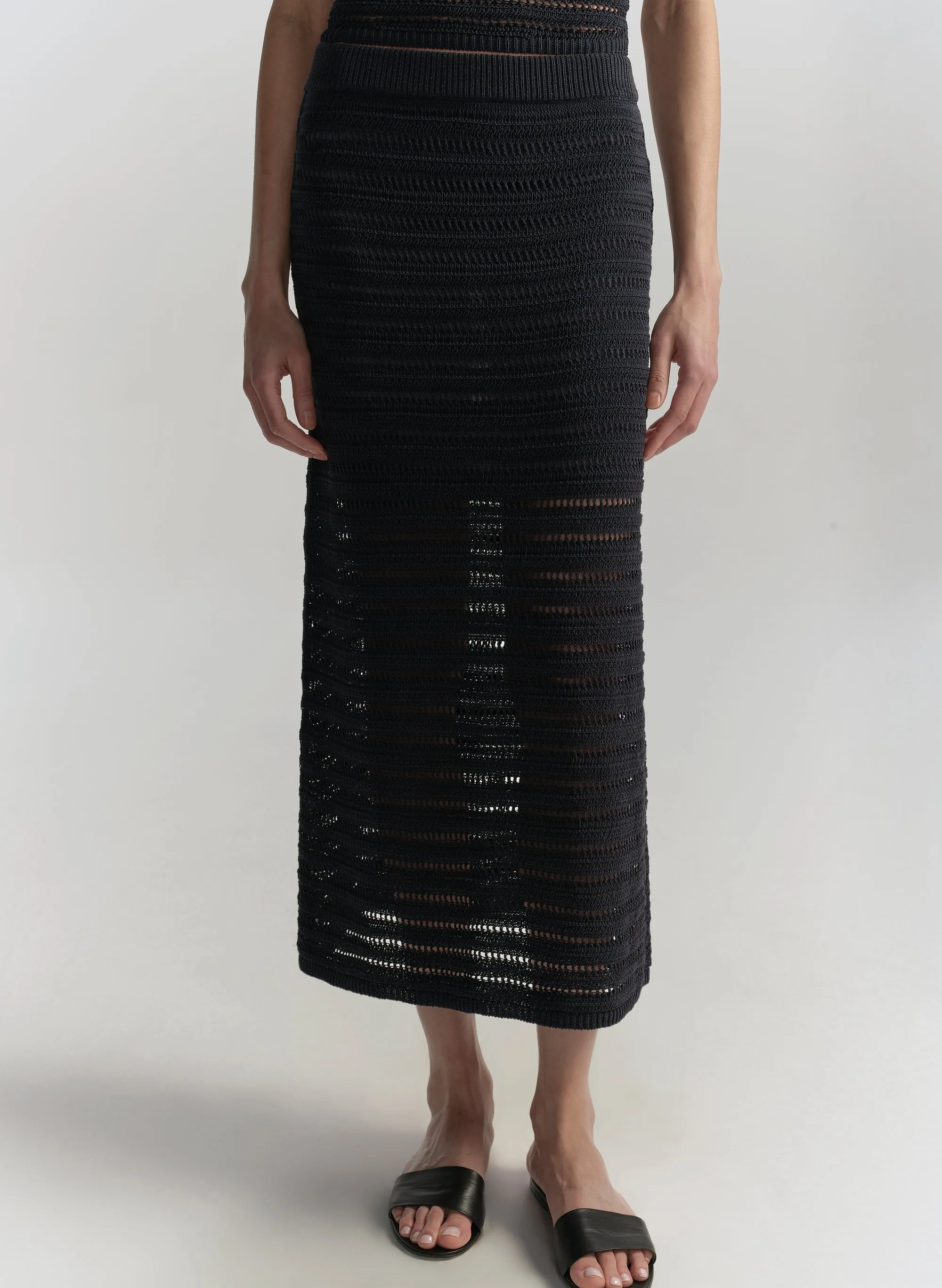 Lana Crochet Knit Midi Skirt sold by A.L.C. product image thumbnail 2