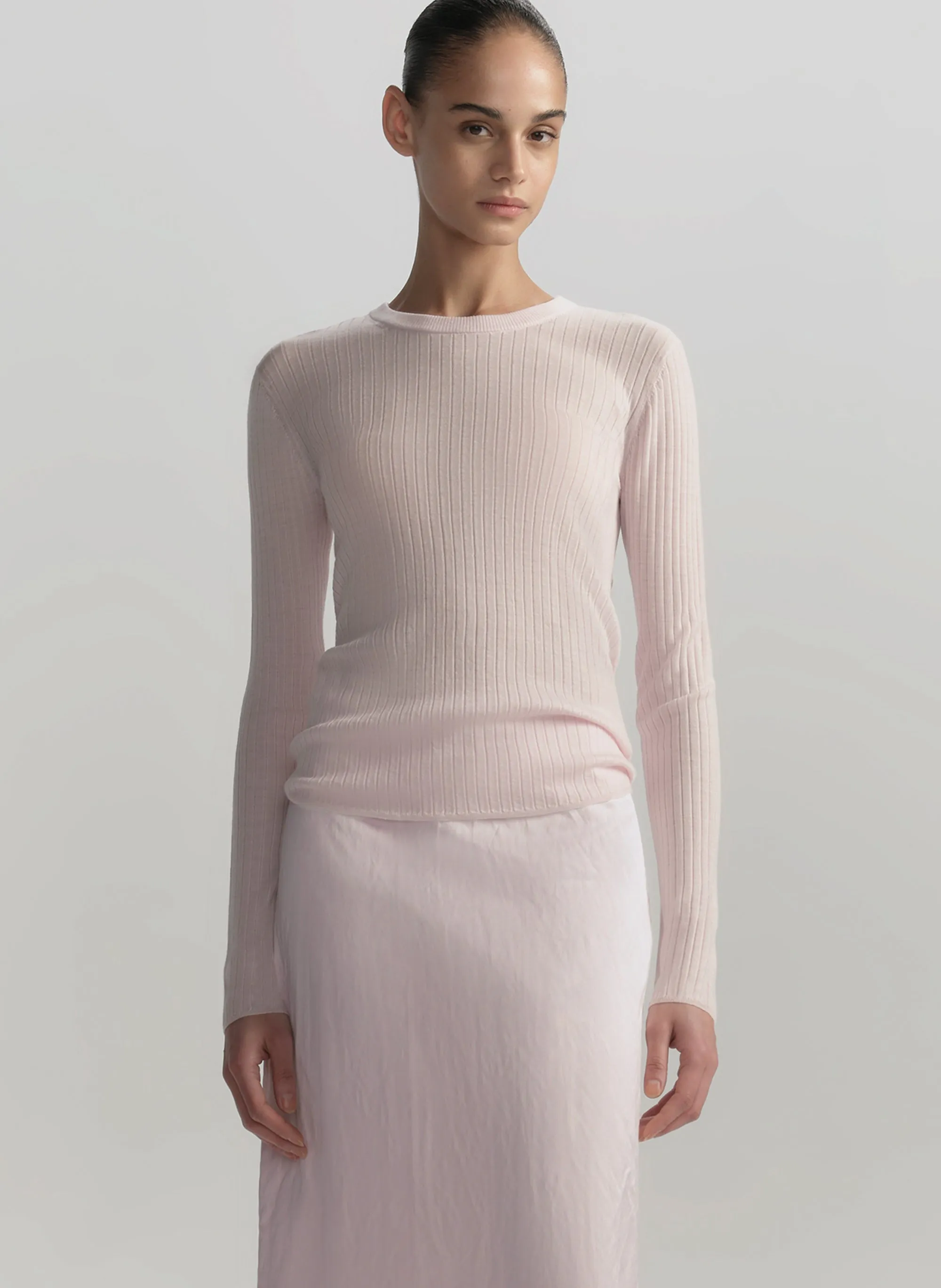 Kyle Ribbed Merino Top sold by A.L.C.