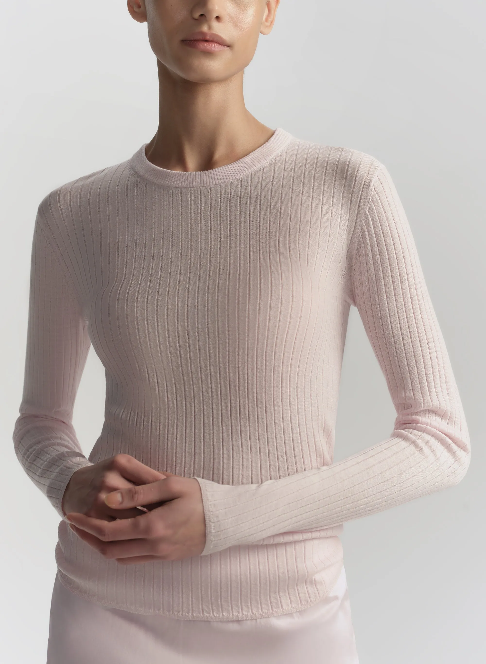 Kyle Ribbed Merino Top sold by A.L.C. product image thumbnail 2