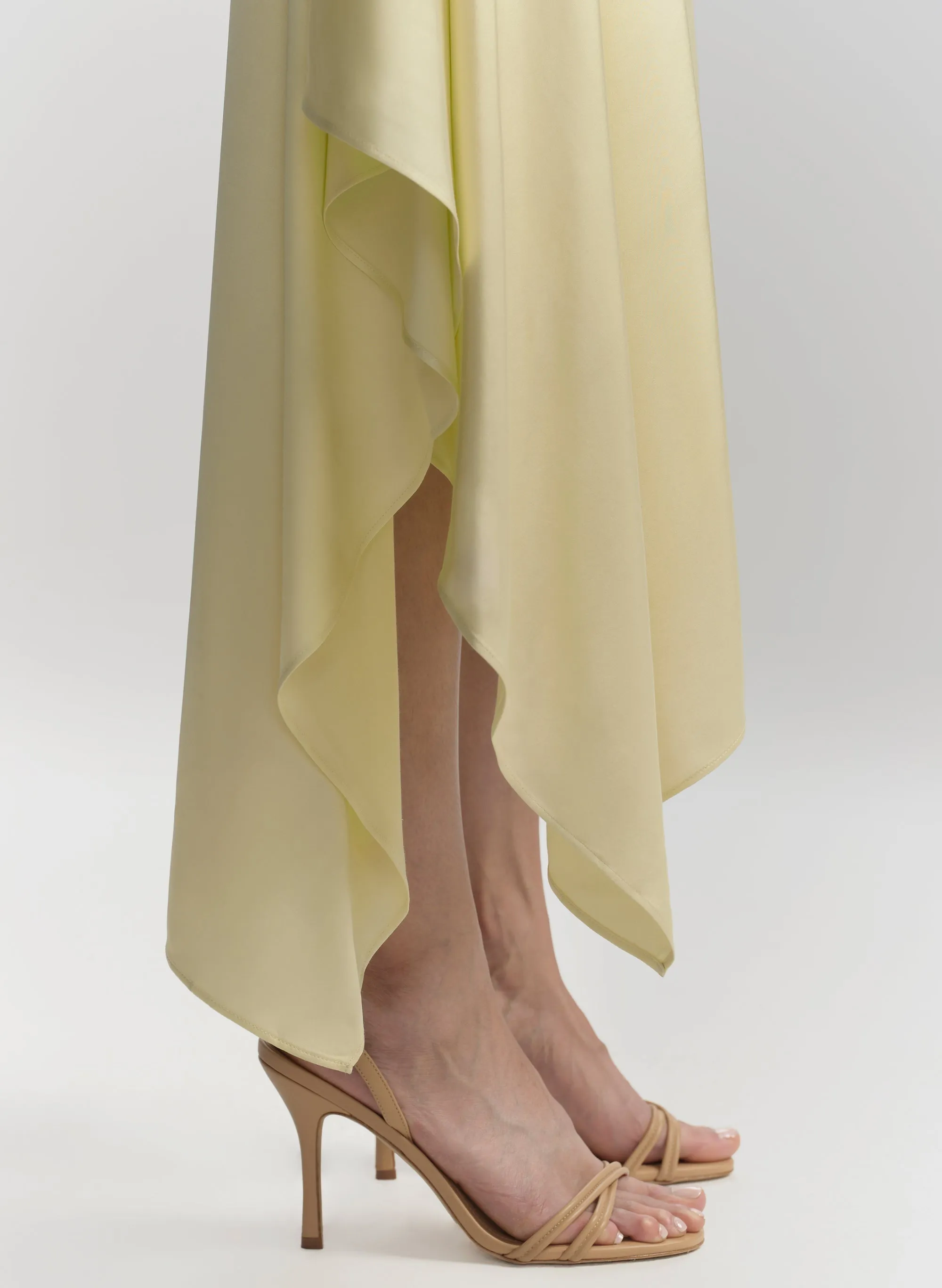 Lyn Satin One Shoulder Midi Dress sold by A.L.C. product image thumbnail 2