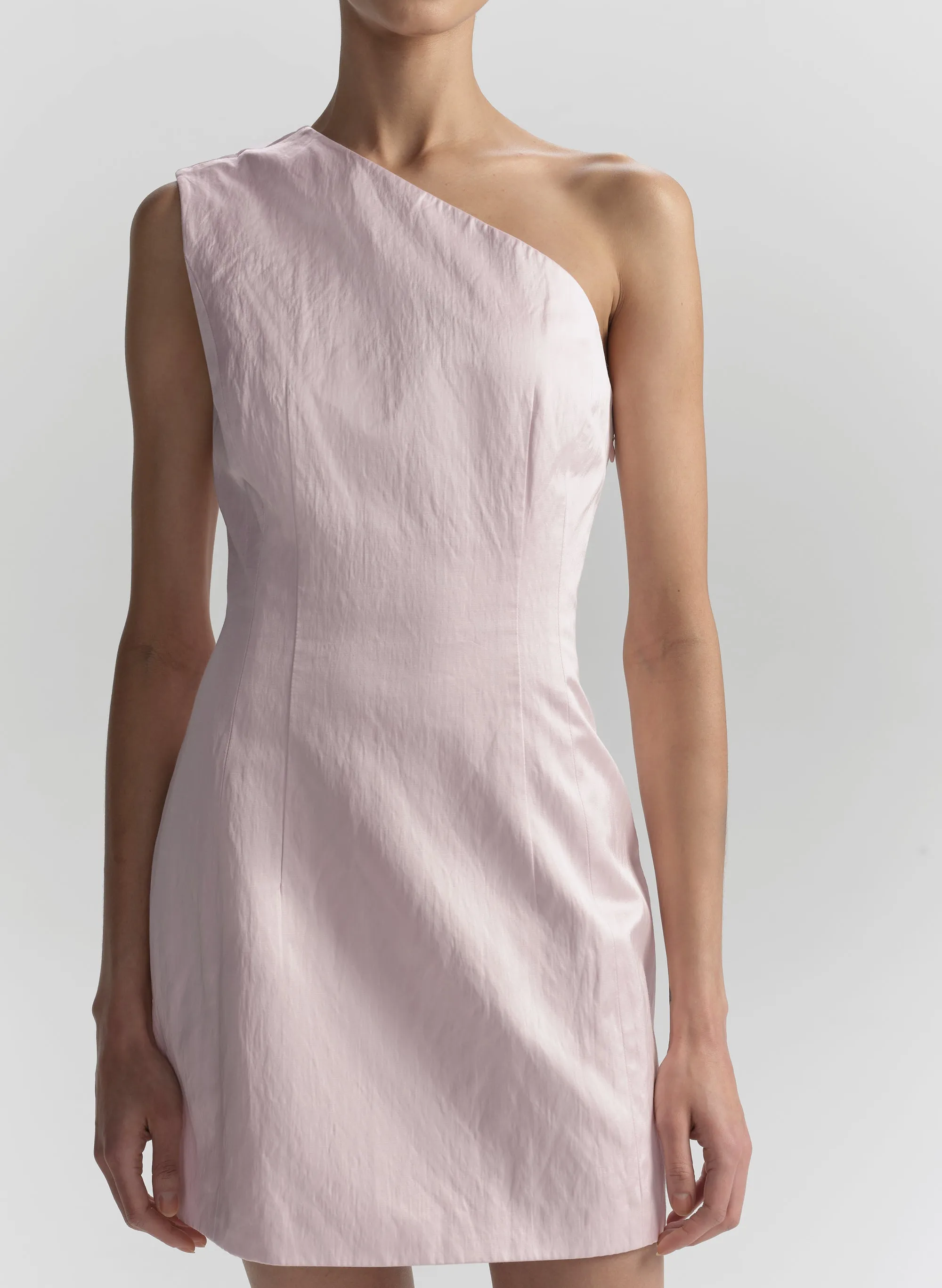 Naya One Shoulder Satin Mini Dress sold by A.L.C. product image thumbnail 2