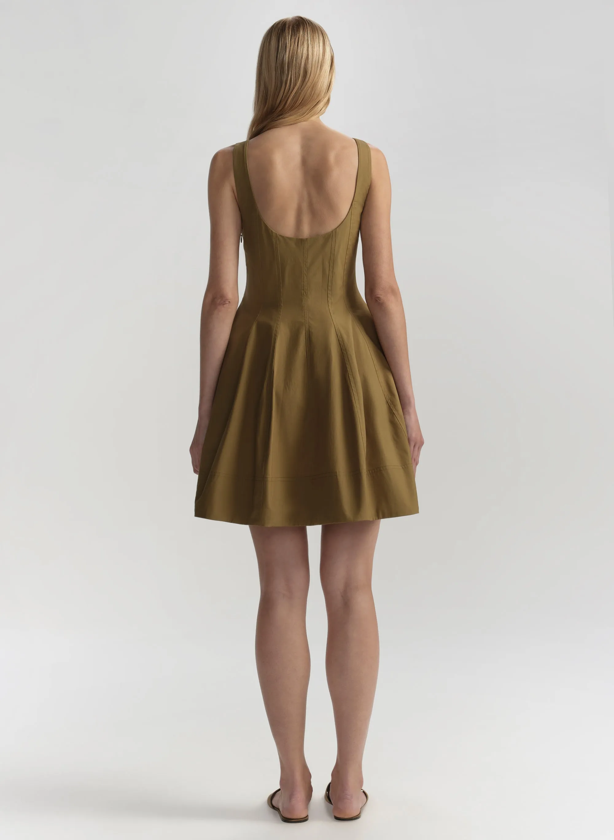 Vea Stretch Cotton Mini Dress sold by A.L.C. product image thumbnail 5