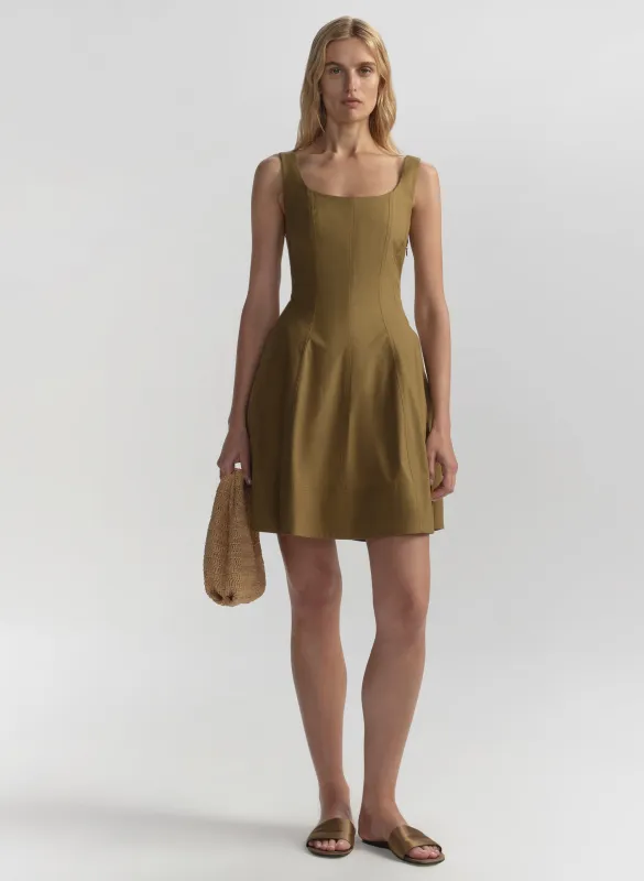 Vea Stretch Cotton Mini Dress made by A.L.C.