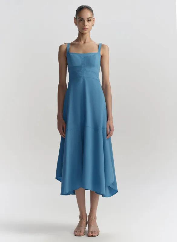 Harlow Linen Midi Dress made by A.L.C.