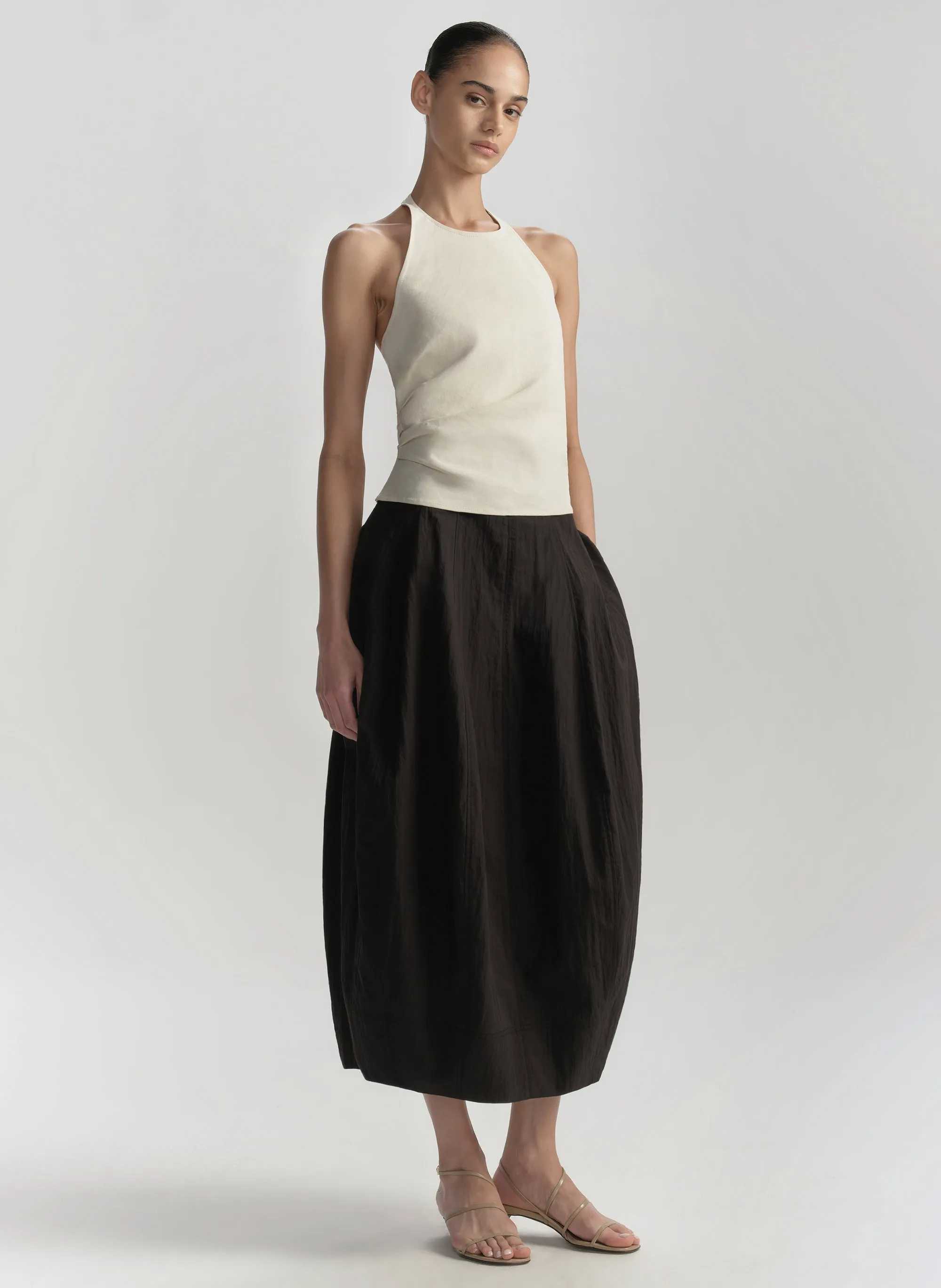 Sylvie Linen Halter Top sold by A.L.C. product image thumbnail 3