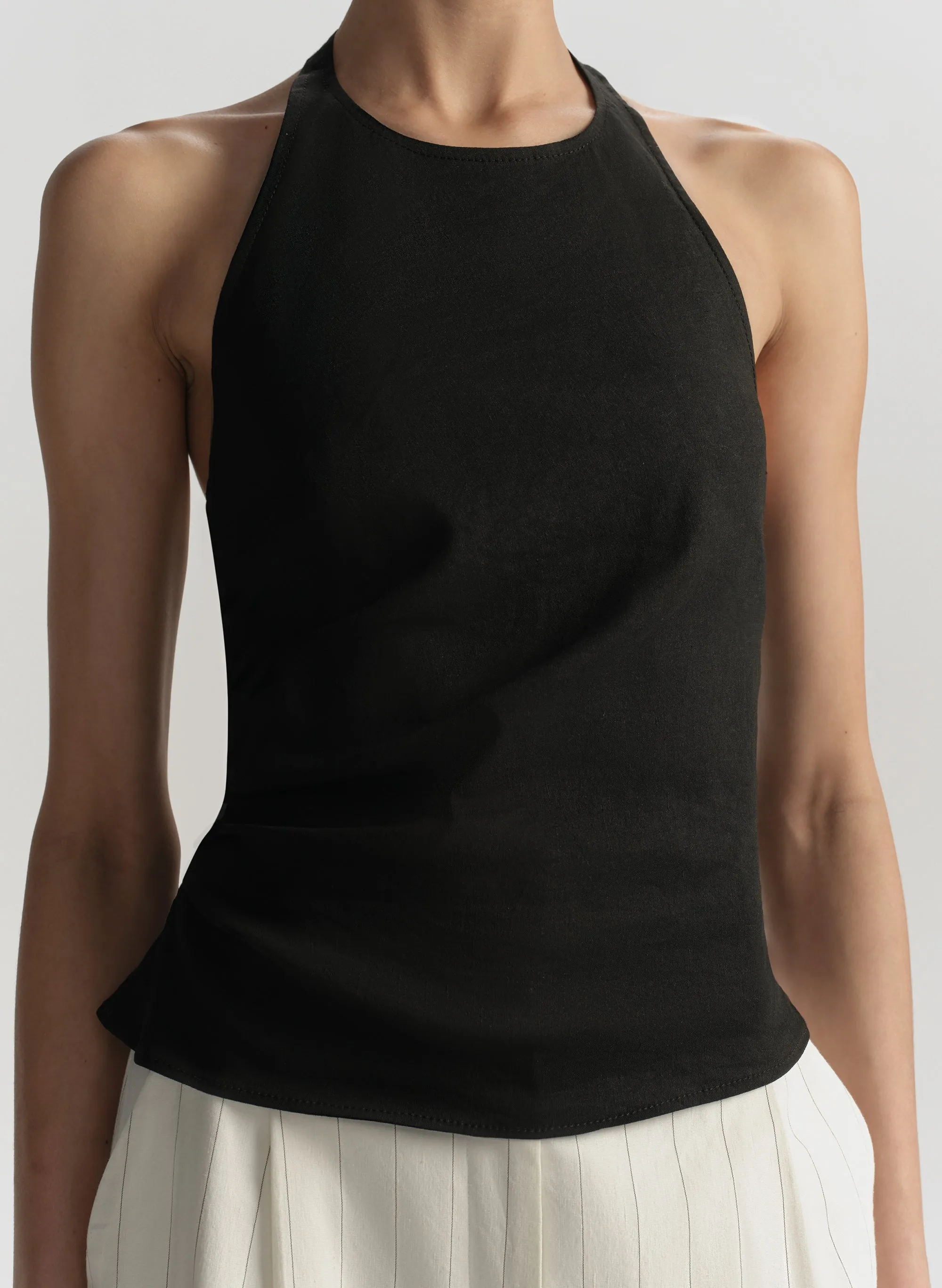 Sylvie Linen Halter Top sold by A.L.C. product image thumbnail 2