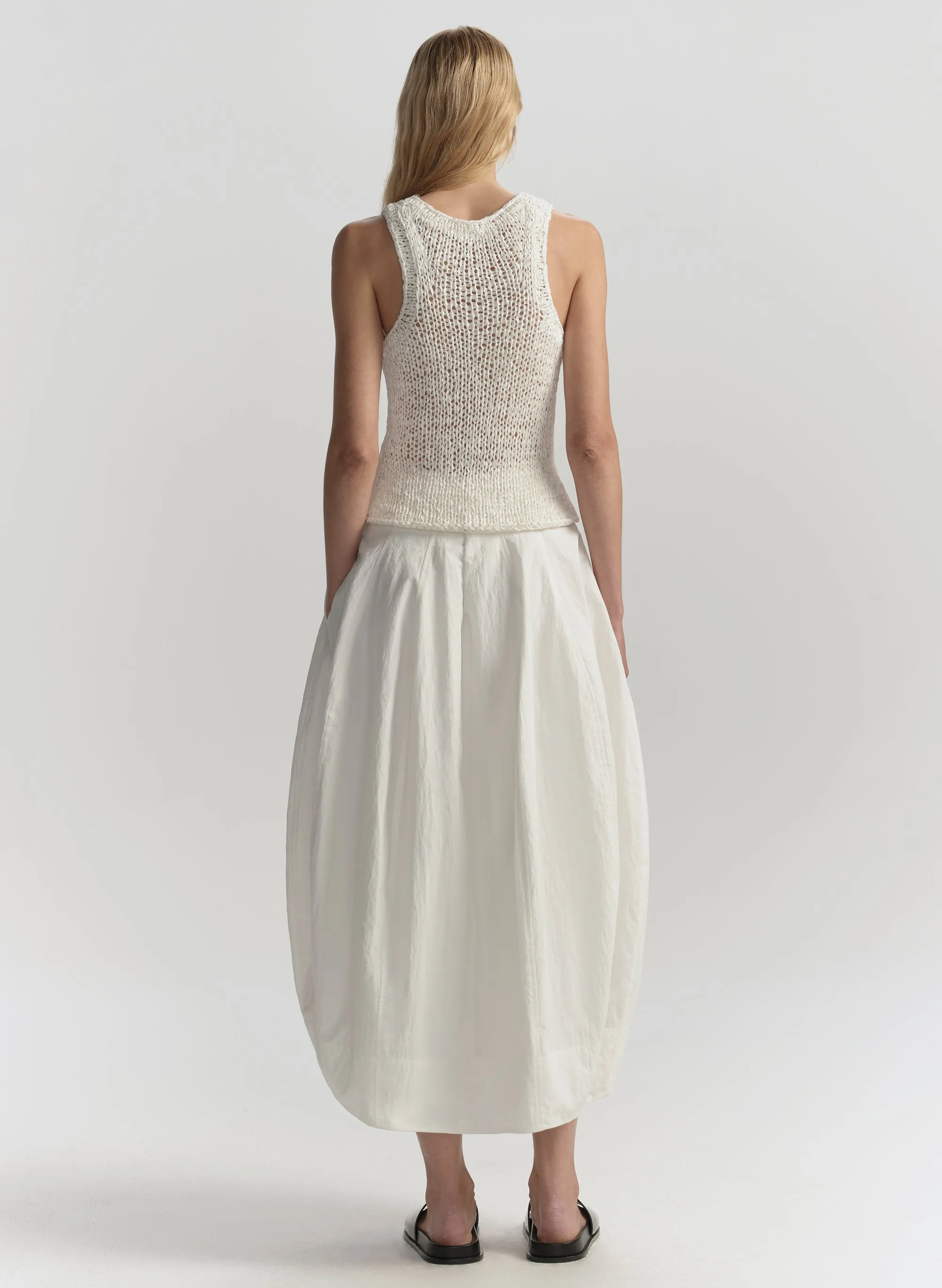 Veda Cotton Nylon Midi Skirt sold by A.L.C. product image thumbnail 5