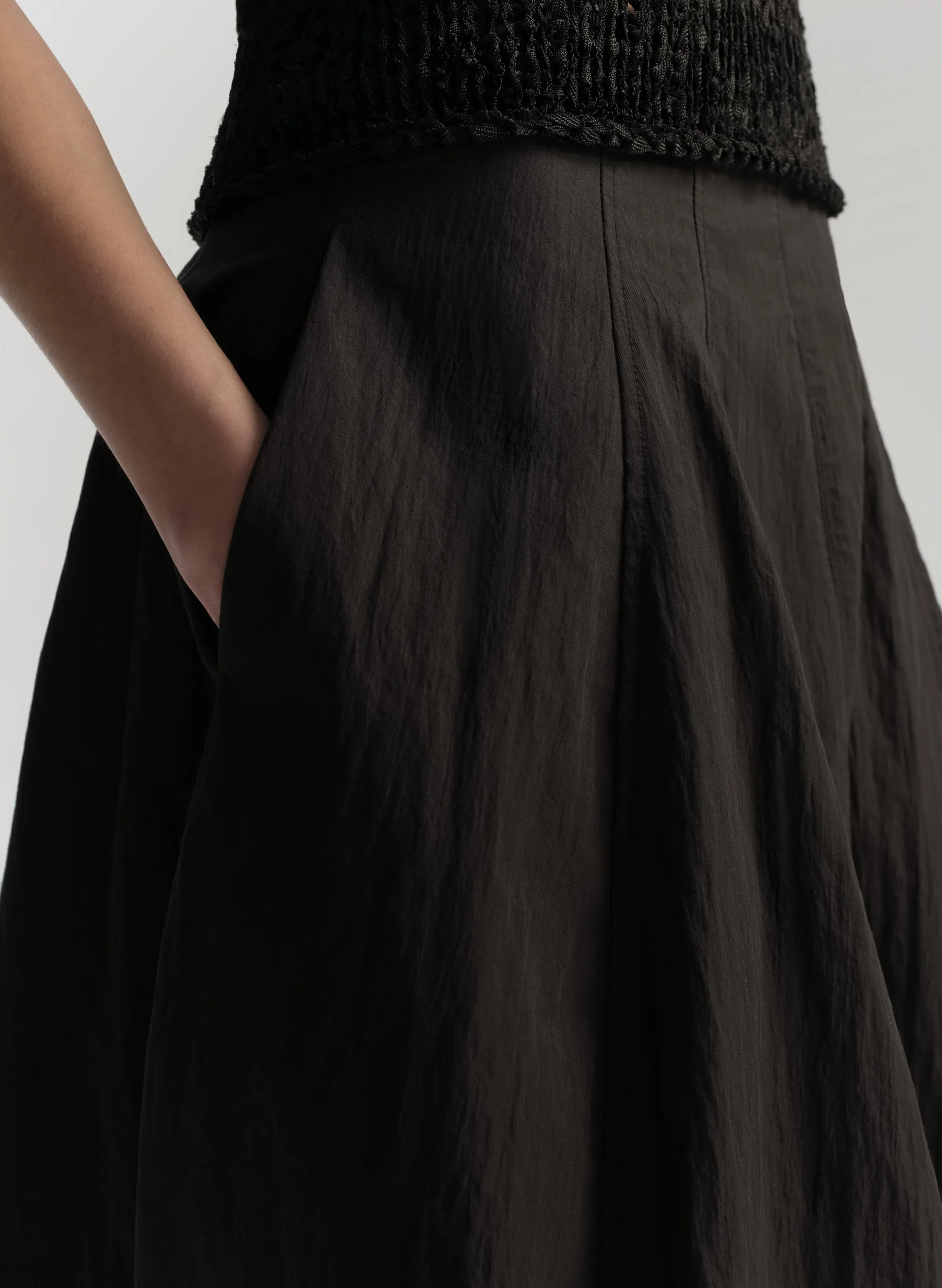 Veda Cotton Nylon Midi Skirt sold by A.L.C. product image thumbnail 2