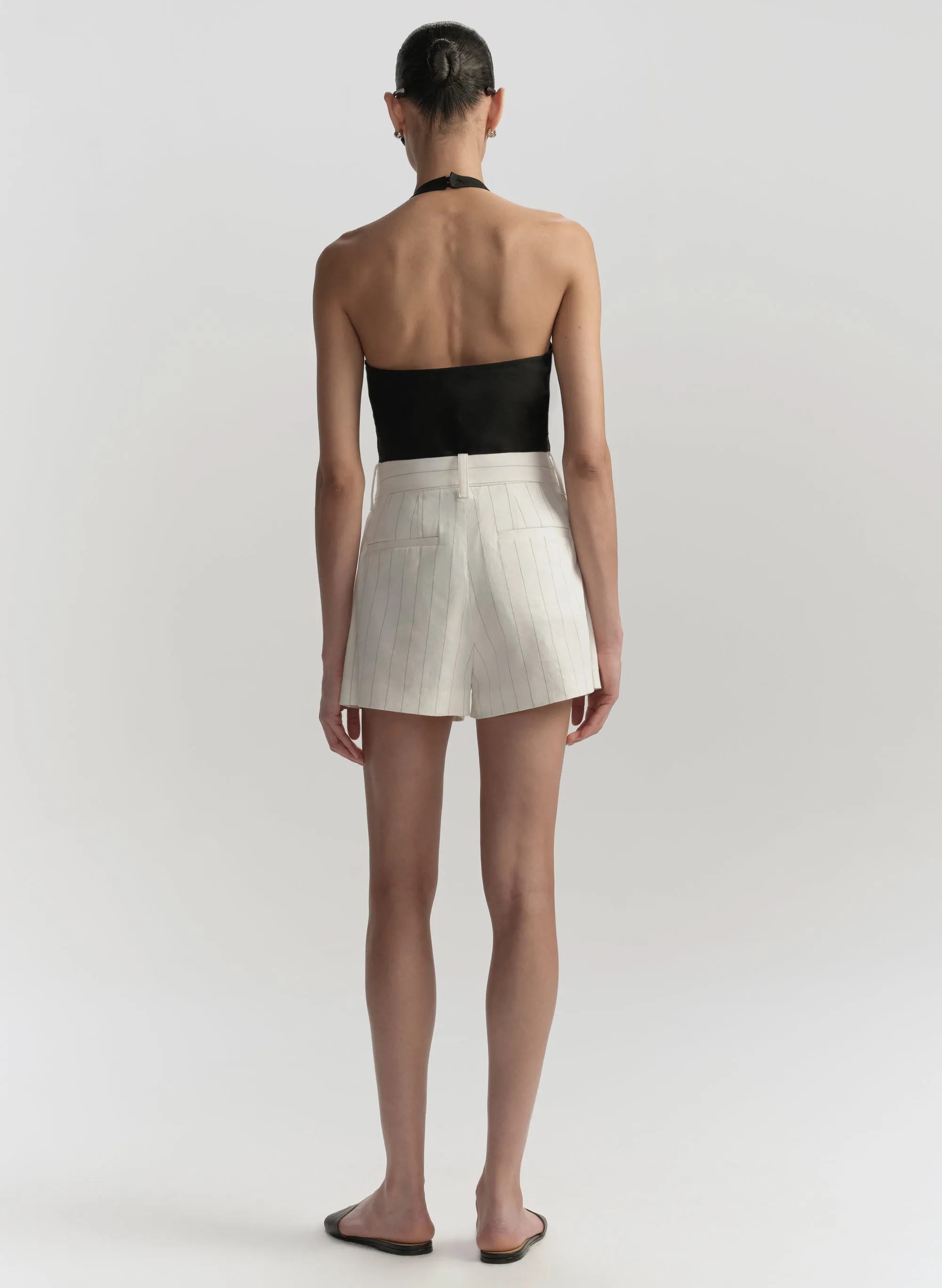 Winston Linen Pinstripe Short sold by A.L.C. product image thumbnail 5
