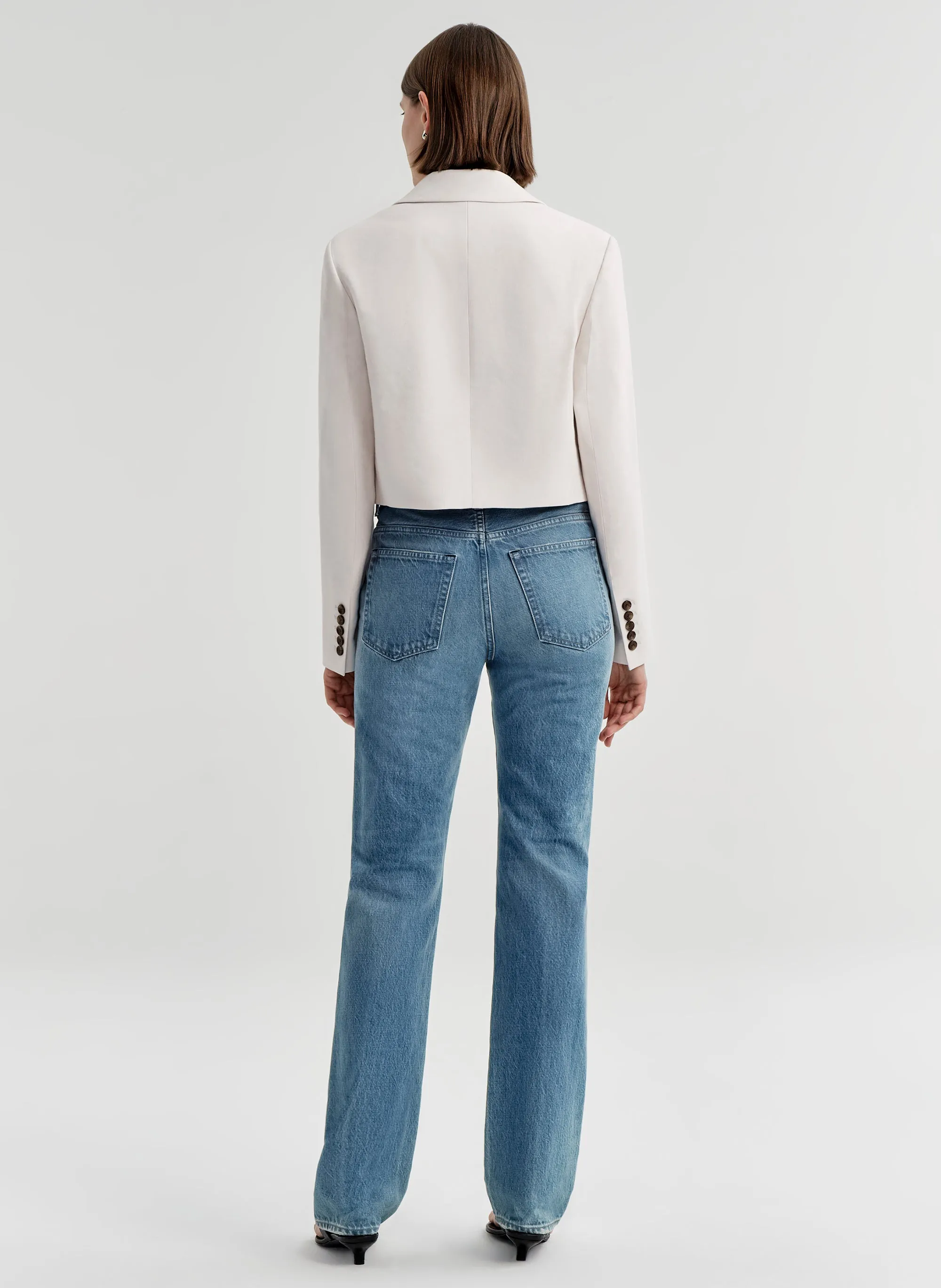 Cam Cropped Linen Jacket sold by A.L.C. product image thumbnail 5