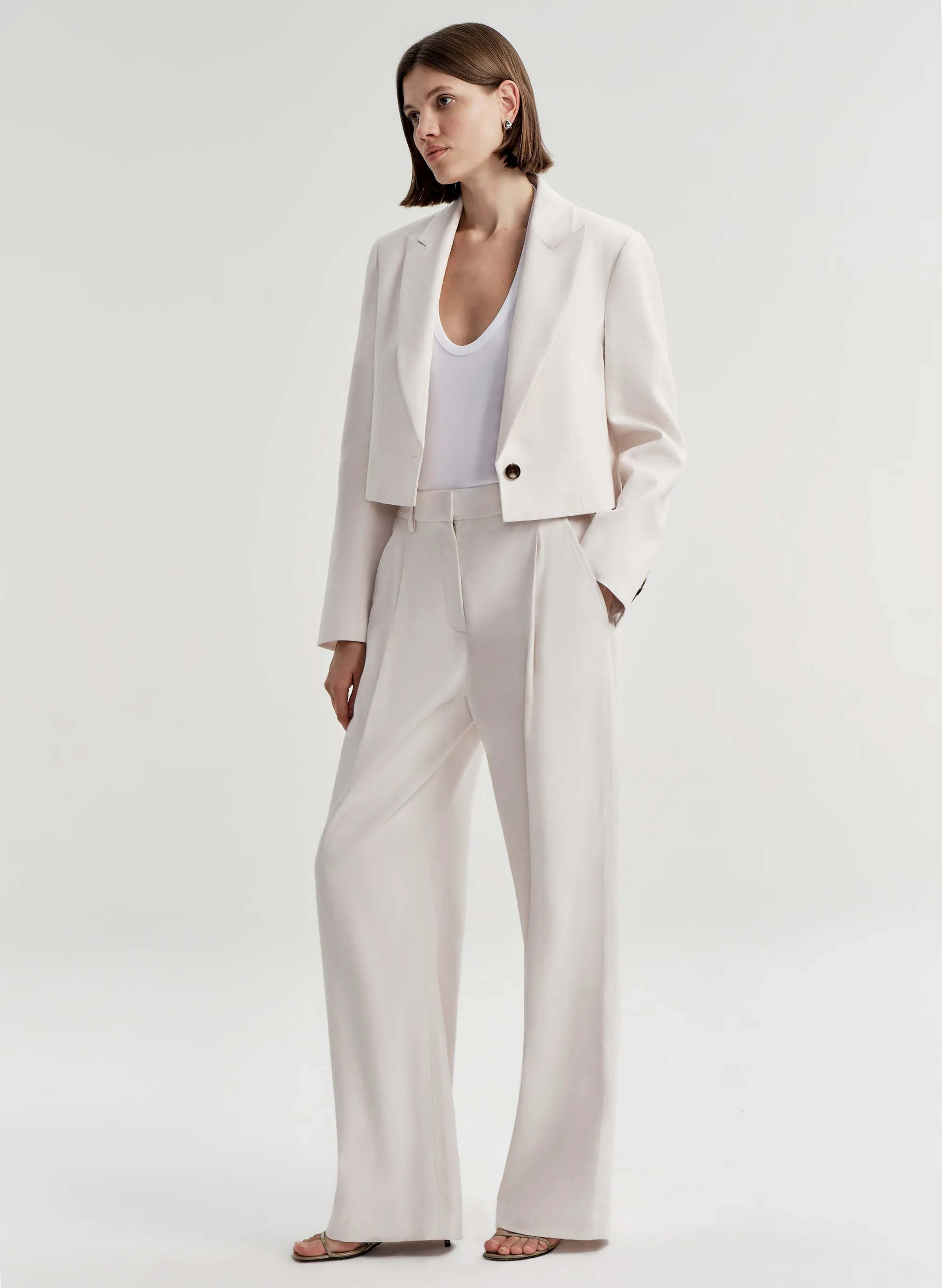 Winston Linen Pant sold by A.L.C. product image thumbnail 4