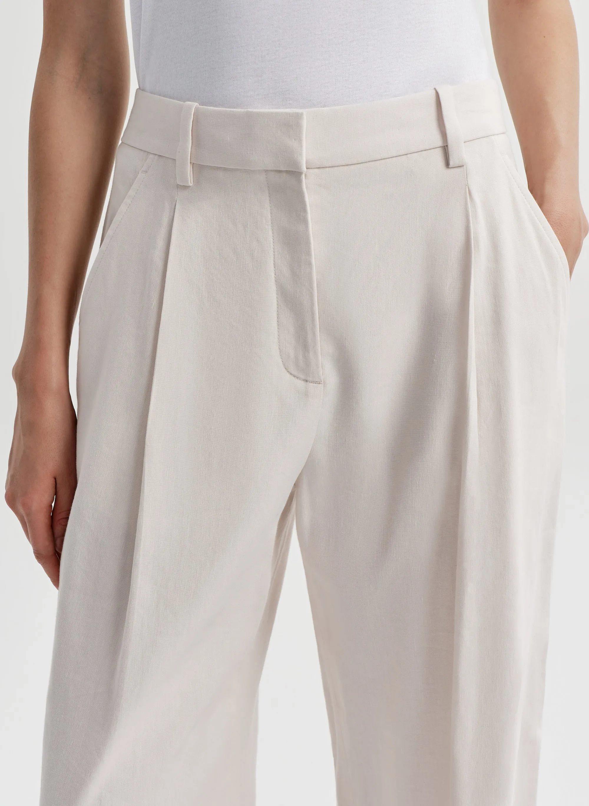 Winston Linen Pant sold by A.L.C. product image thumbnail 2