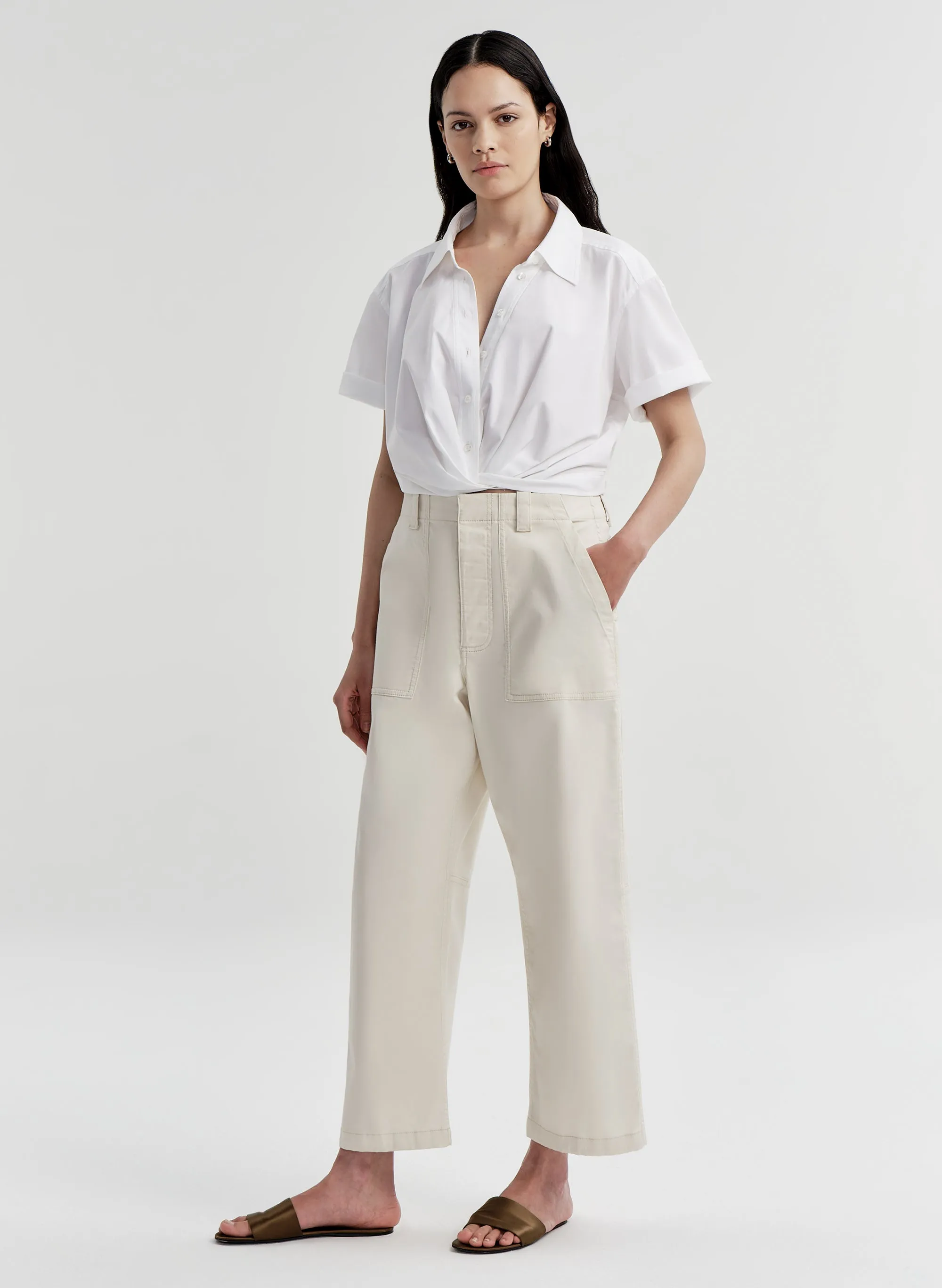 Brayden Cotton Twill Pant sold by A.L.C. product image thumbnail 4