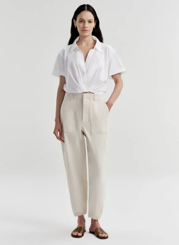Brayden Cotton Twill Pant made by A.L.C.