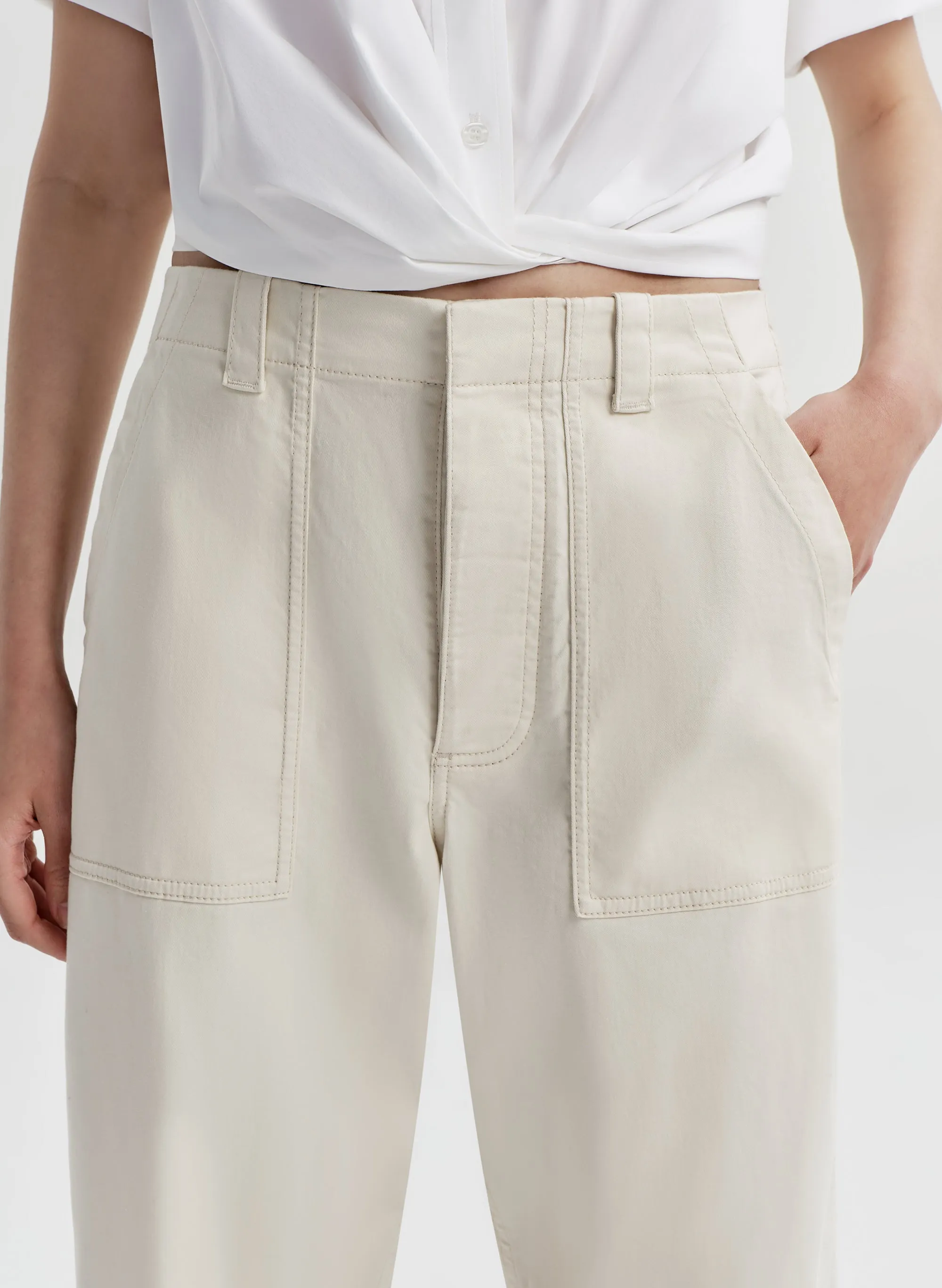 Brayden Cotton Twill Pant sold by A.L.C. product image thumbnail 2