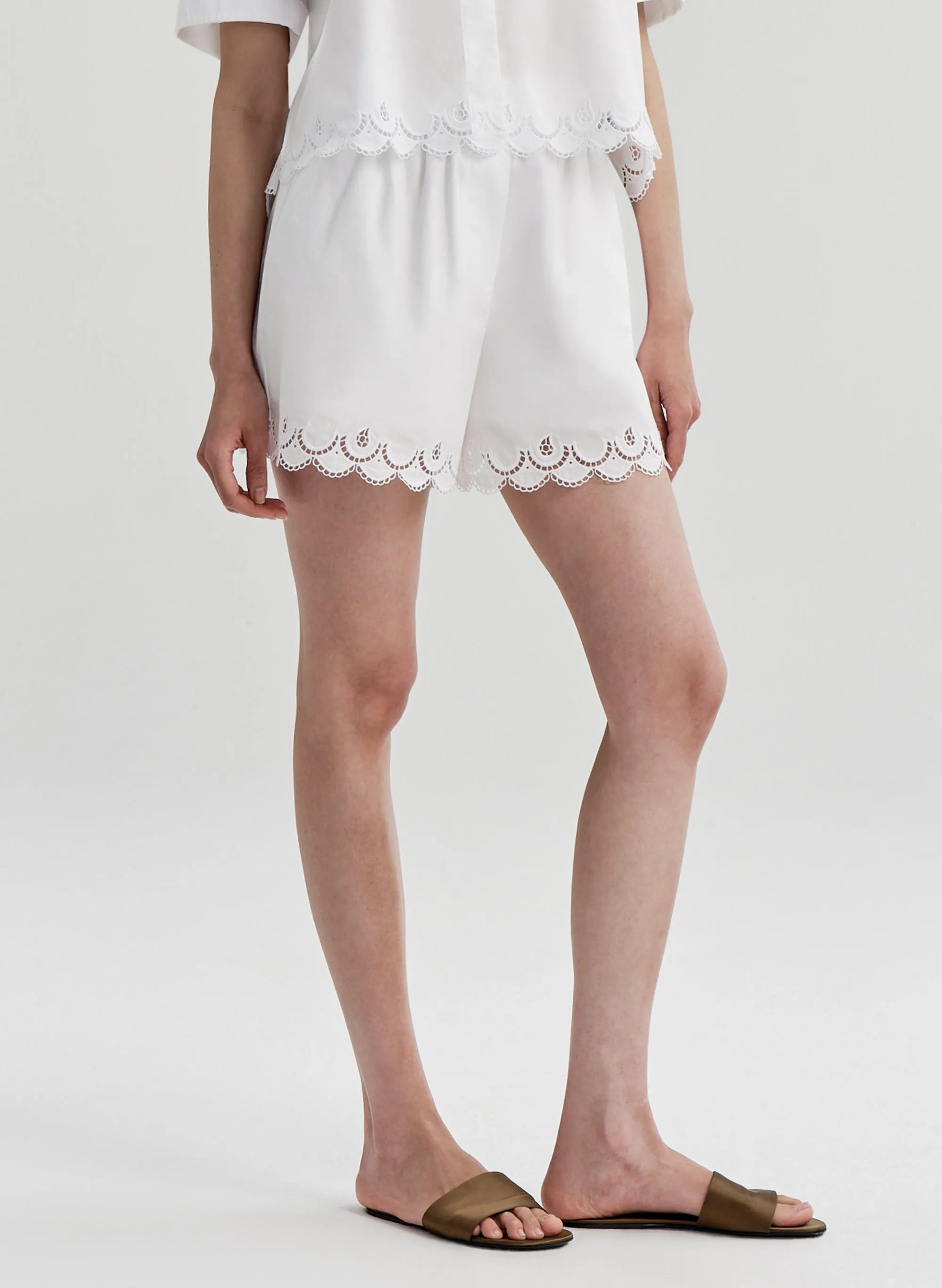 Gigi Embroidered Cotton Short sold by A.L.C. product image thumbnail 4