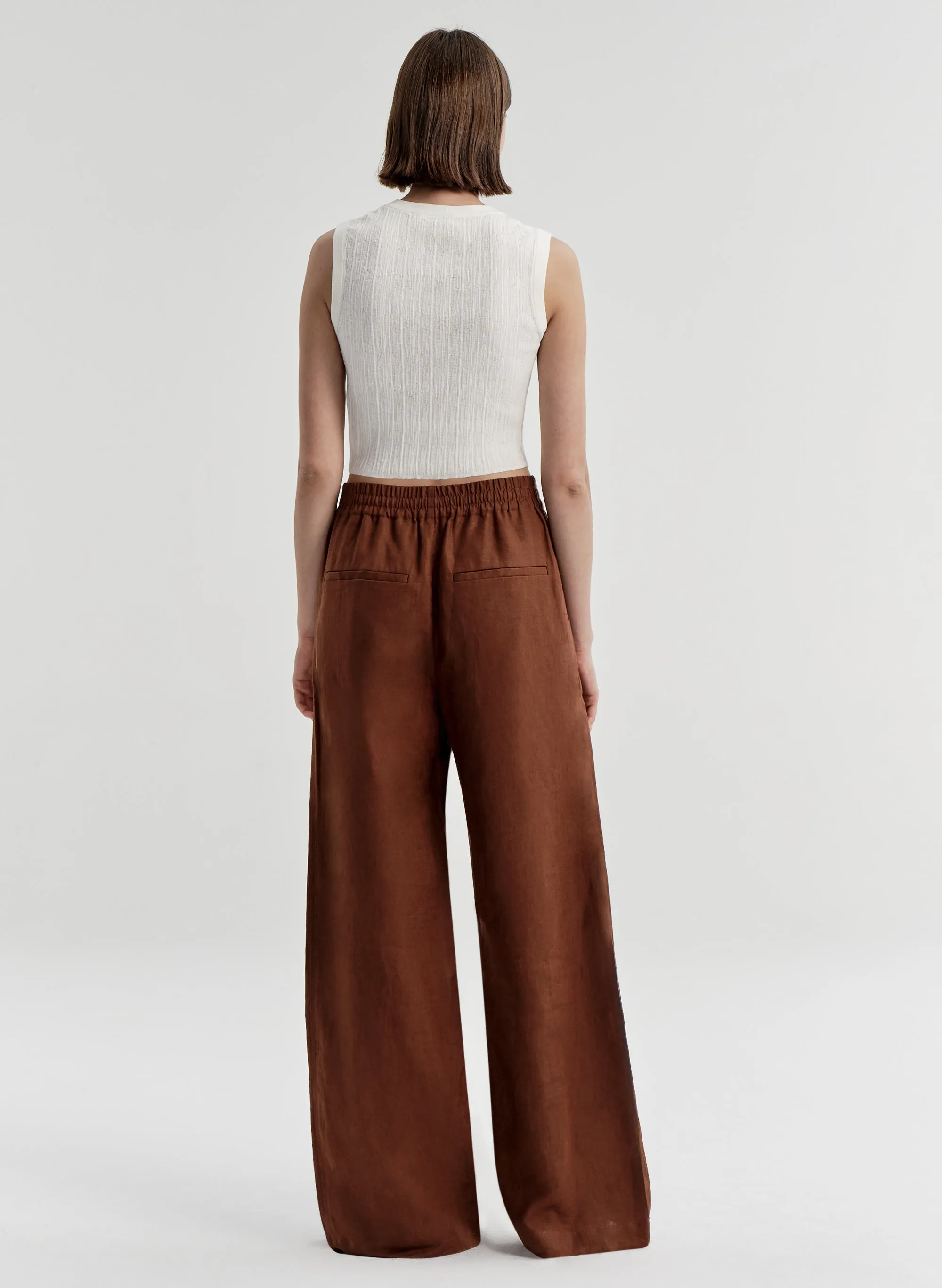 Tyler Linen Pant sold by A.L.C. product image thumbnail 5