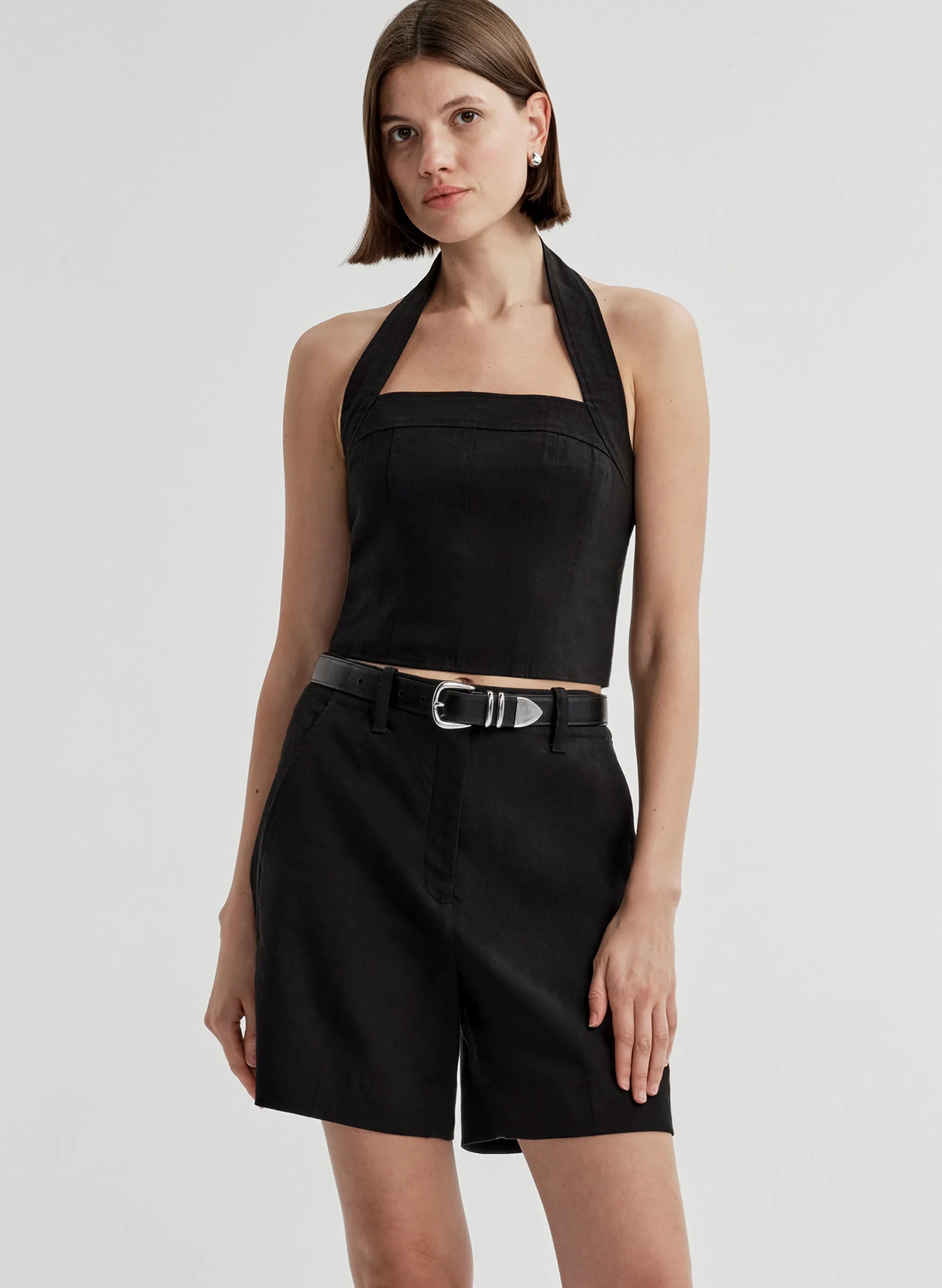 Lori Linen Halter Top sold by A.L.C.
