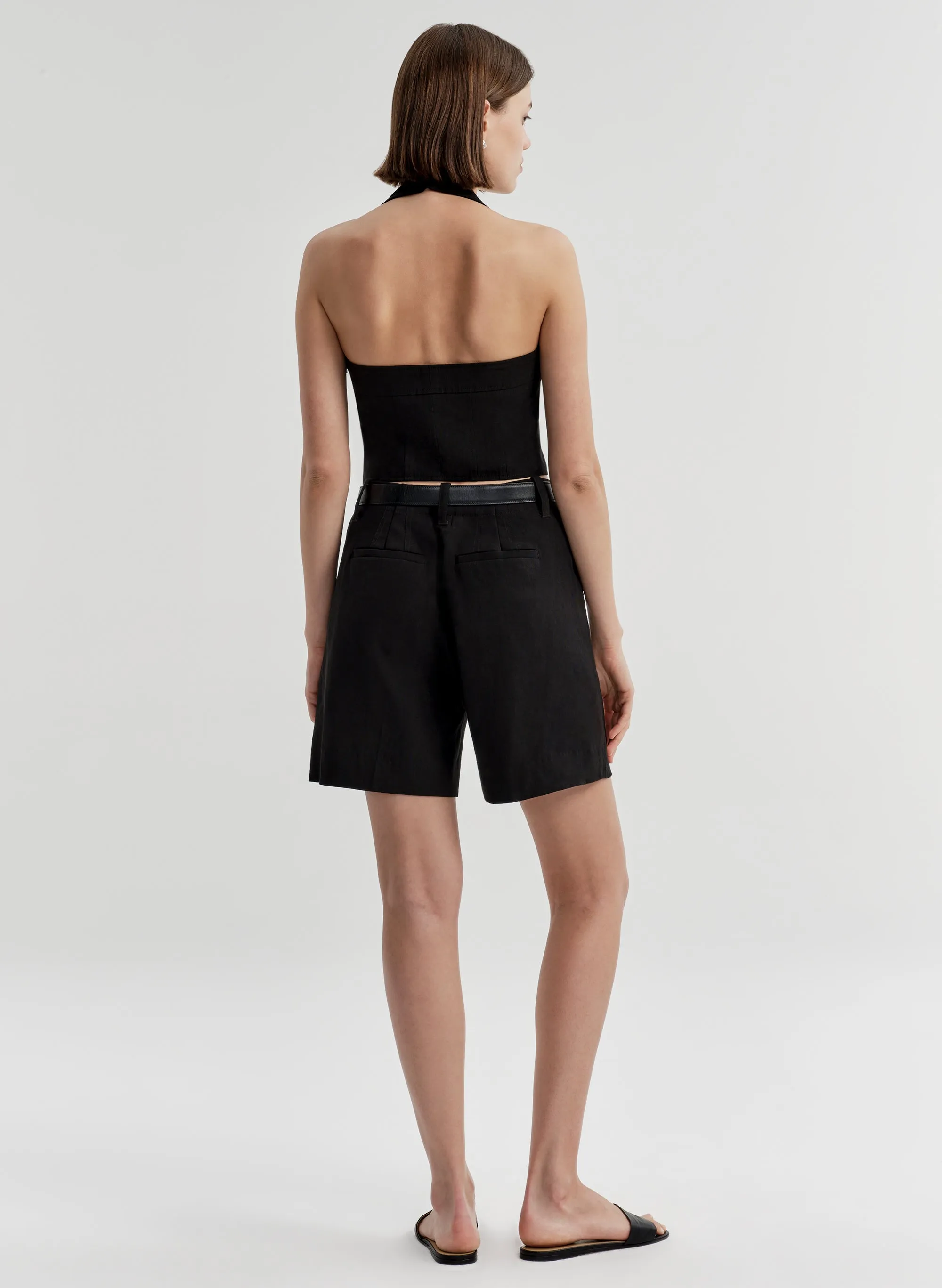Lori Linen Halter Top sold by A.L.C. product image thumbnail 5