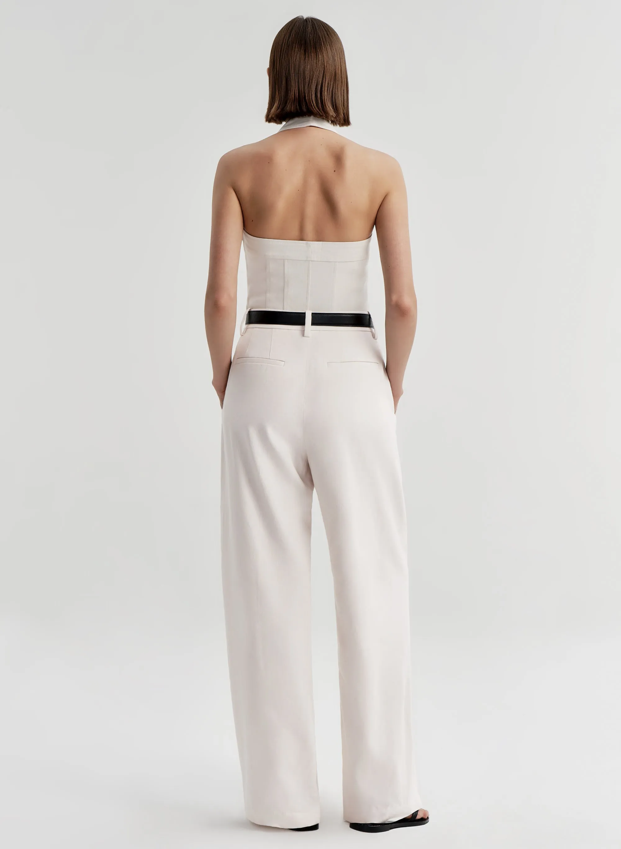 Lori Linen Halter Top sold by A.L.C. product image thumbnail 5
