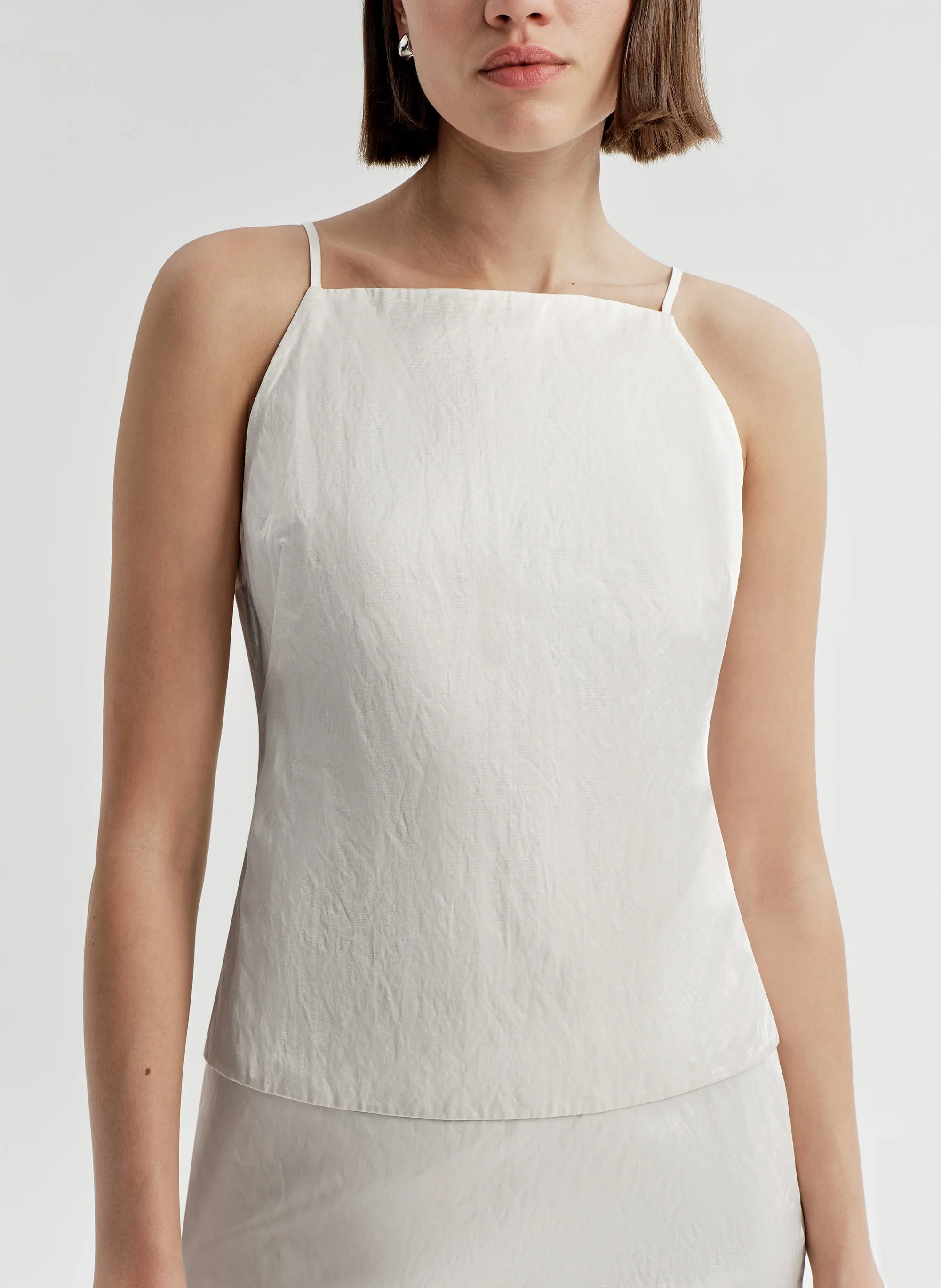 Reese Tie-Back Satin Top sold by A.L.C. product image thumbnail 2