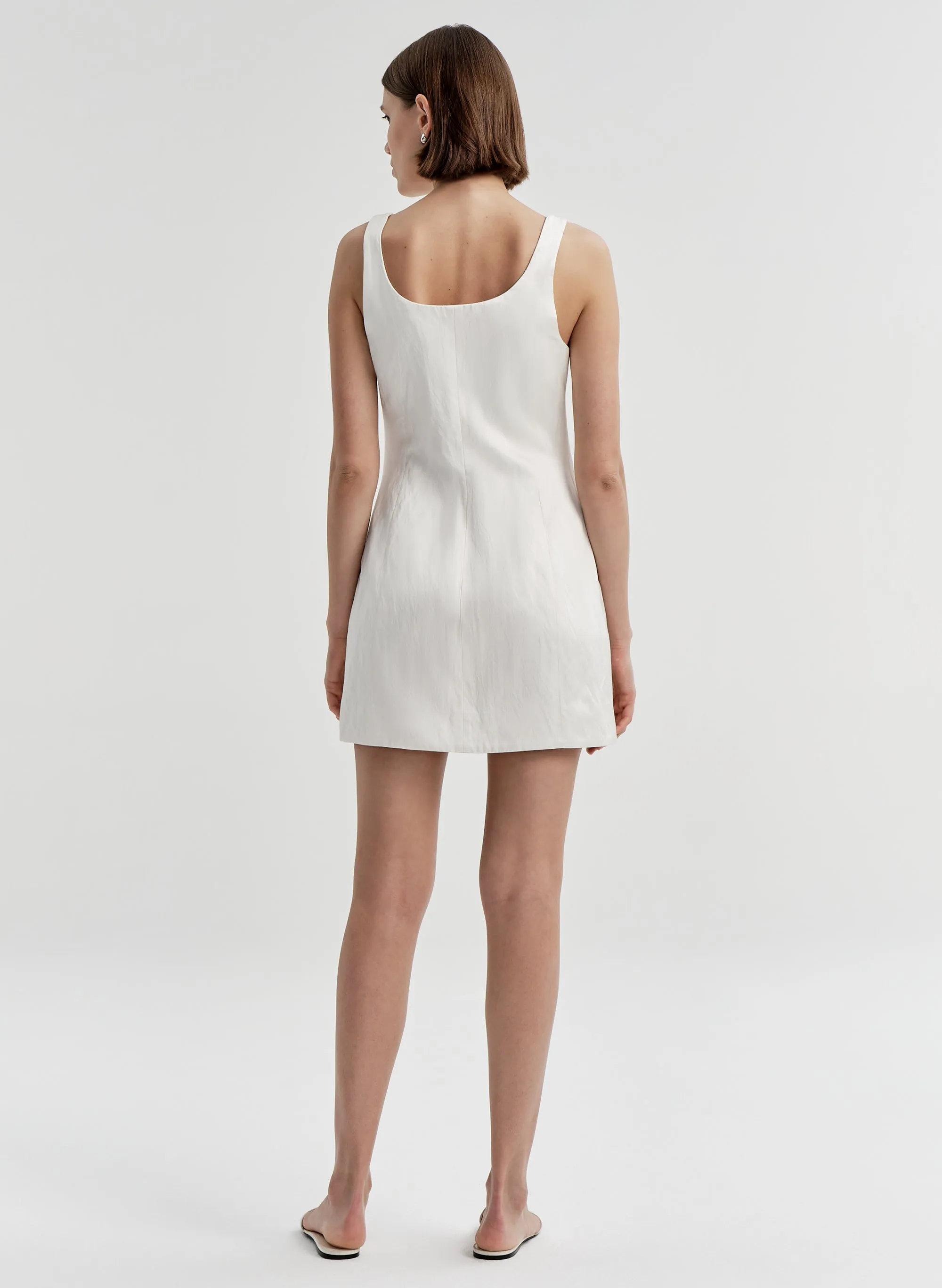 Faye Satin Mini Dress sold by A.L.C. product image thumbnail 5