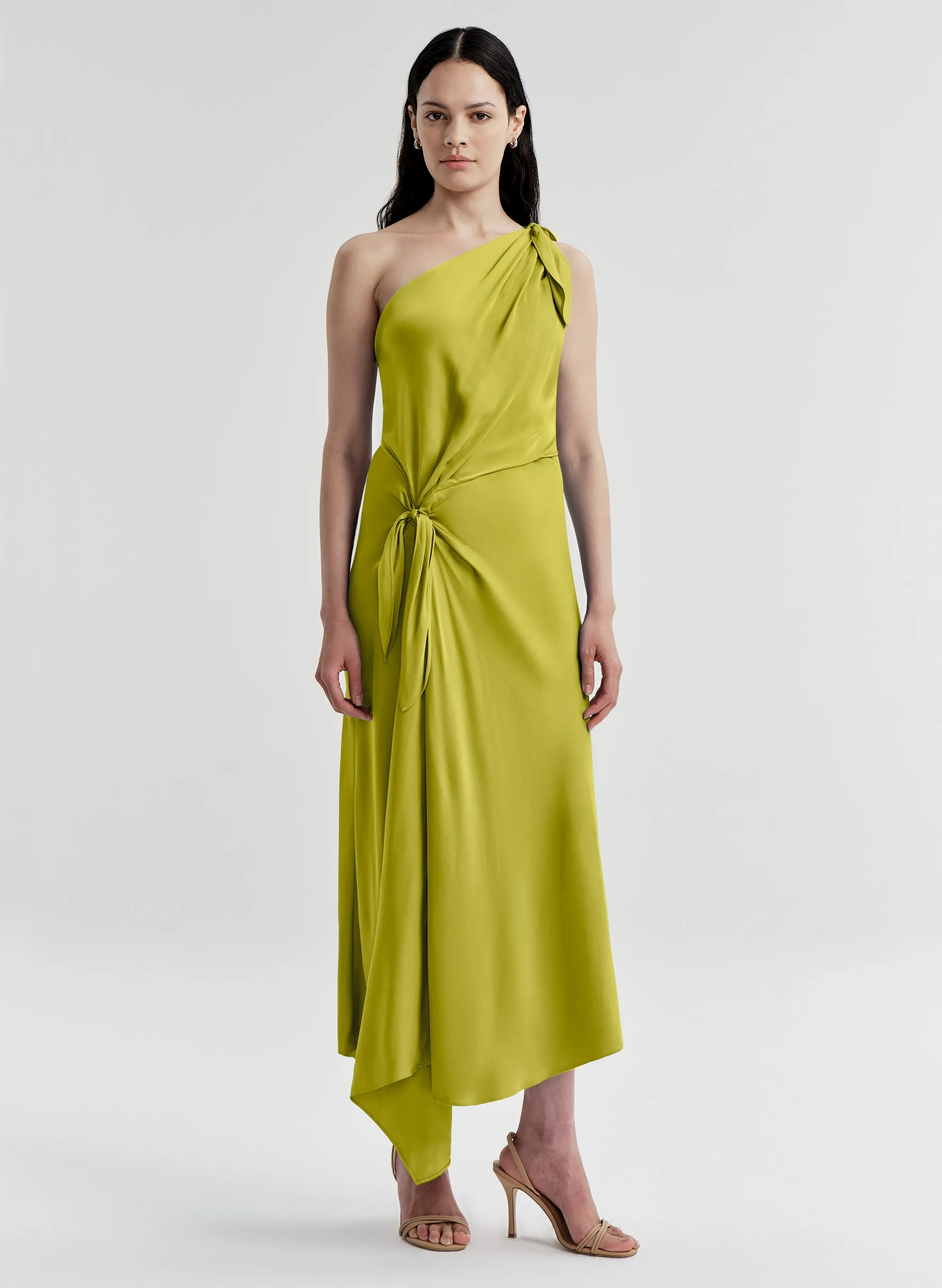 Eliana One Shoulder Midi Dress sold by A.L.C. product image thumbnail 3