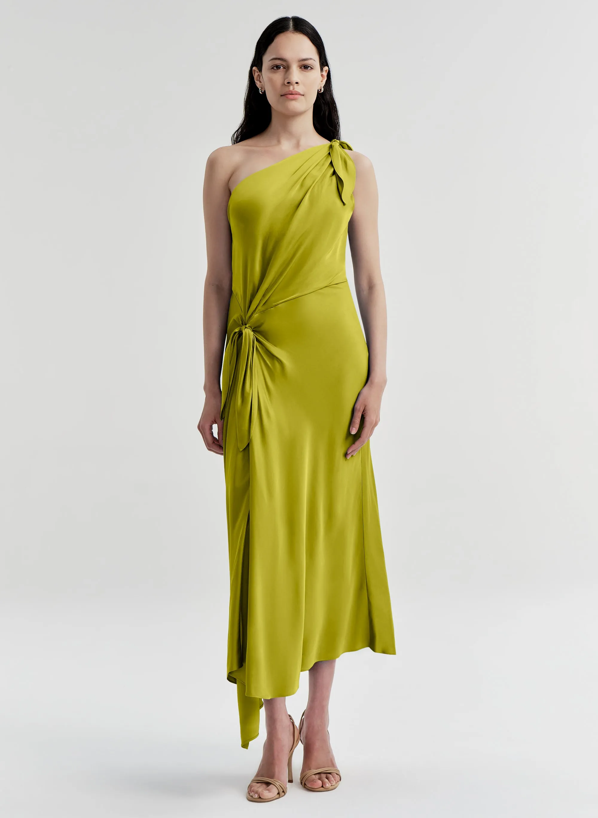 Eliana One Shoulder Midi Dress sold by A.L.C. product image thumbnail 4